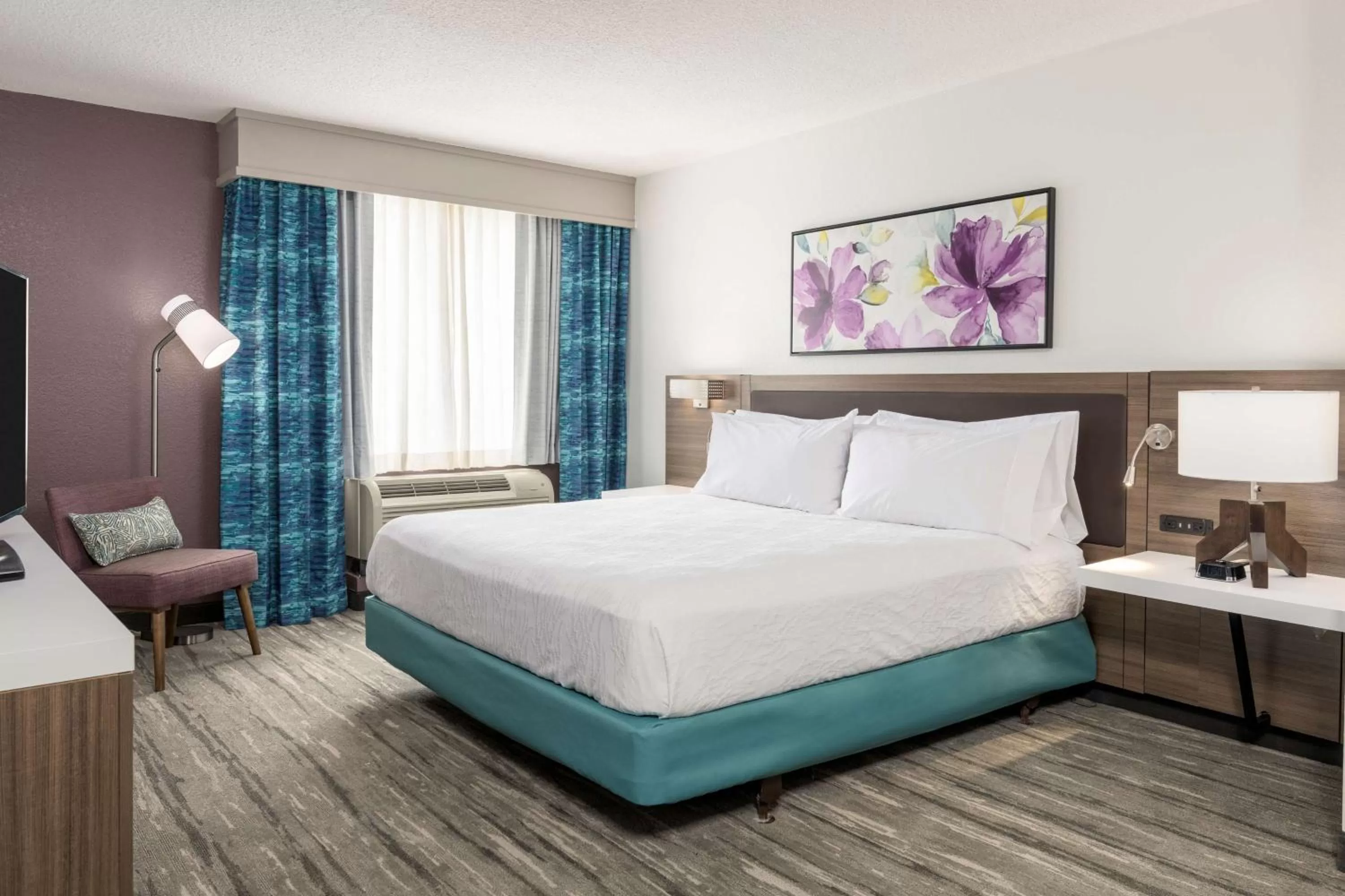 Bed in Hilton Garden Inn Lafayette/Cajundome