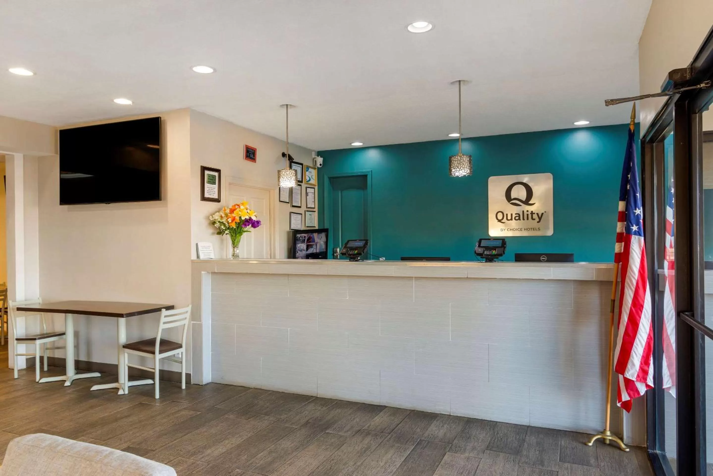 Lobby or reception in Quality Inn Ashburn