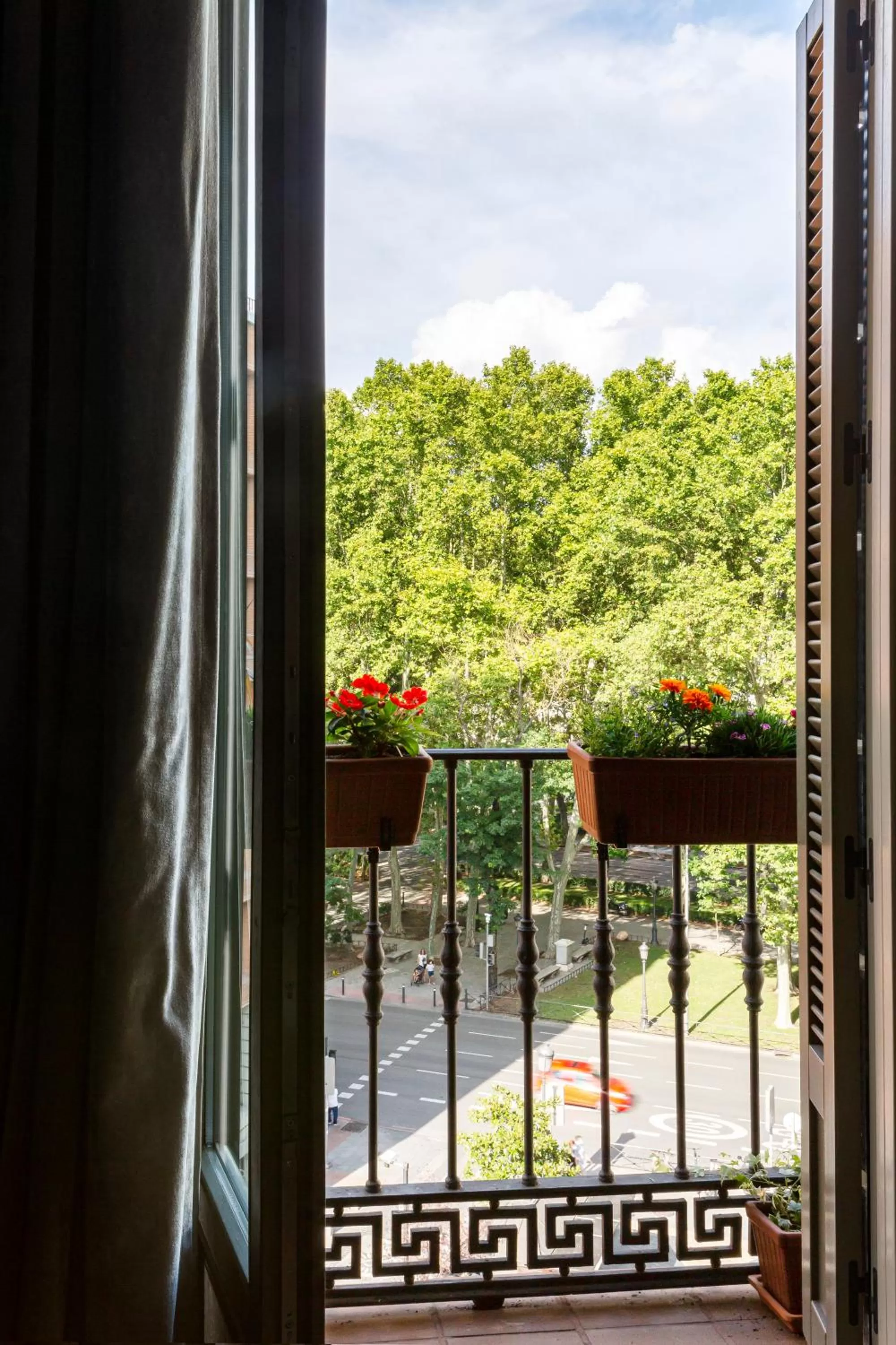 City view in Radisson Blu Hotel, Madrid Prado