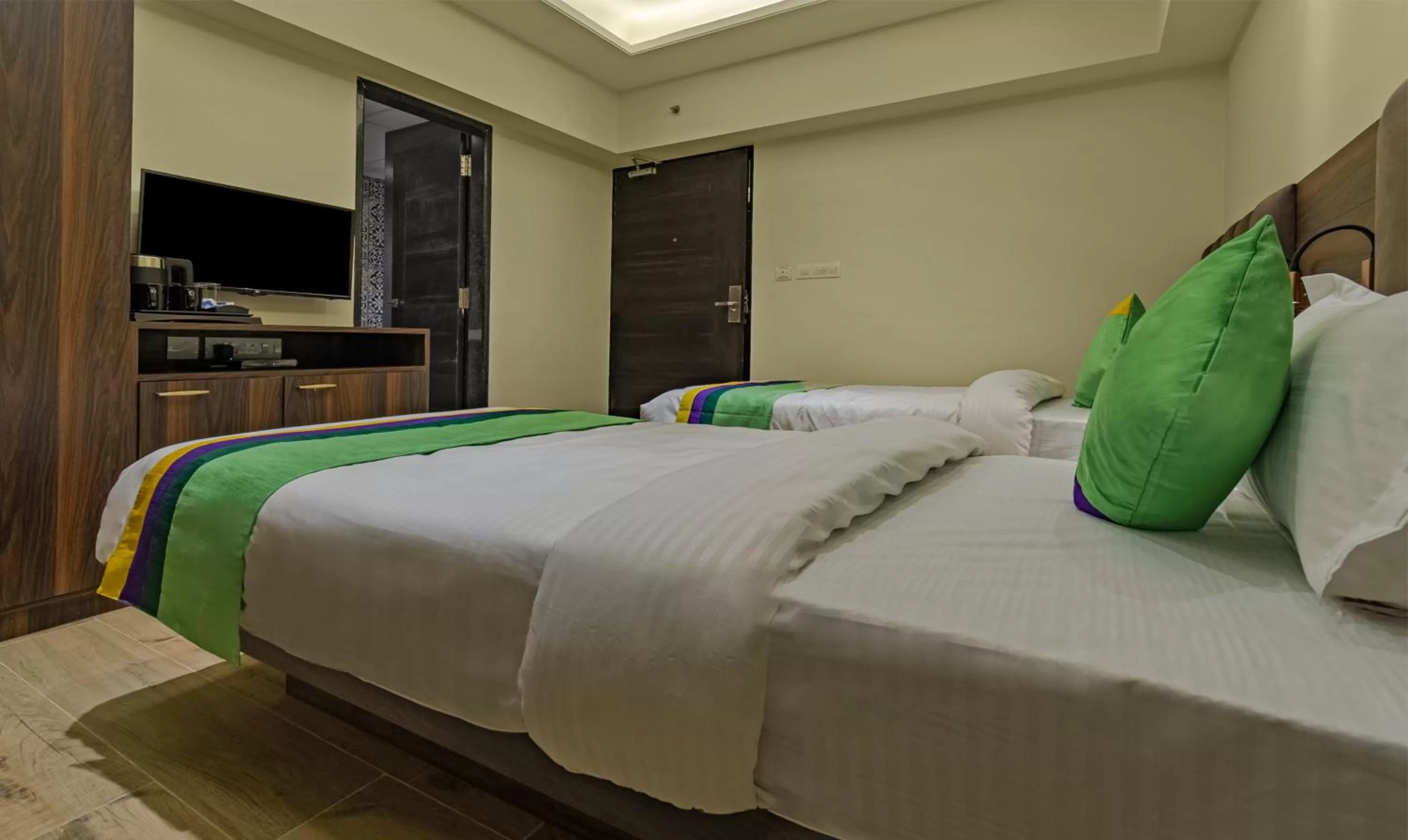 Bed in Treebo Pink City Grand