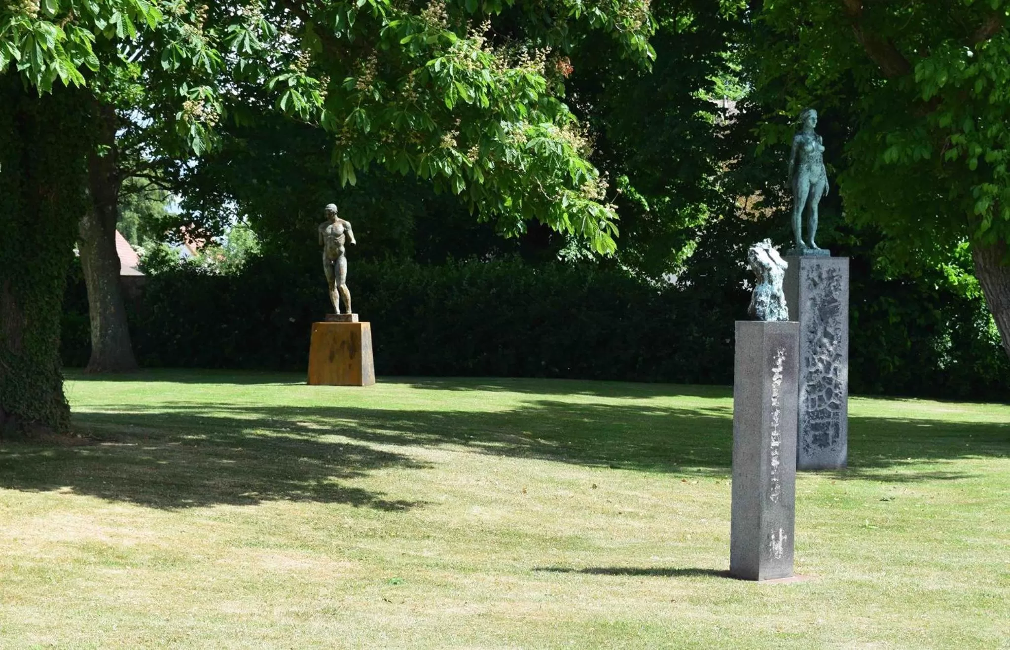 Garden in Ølsted Kro