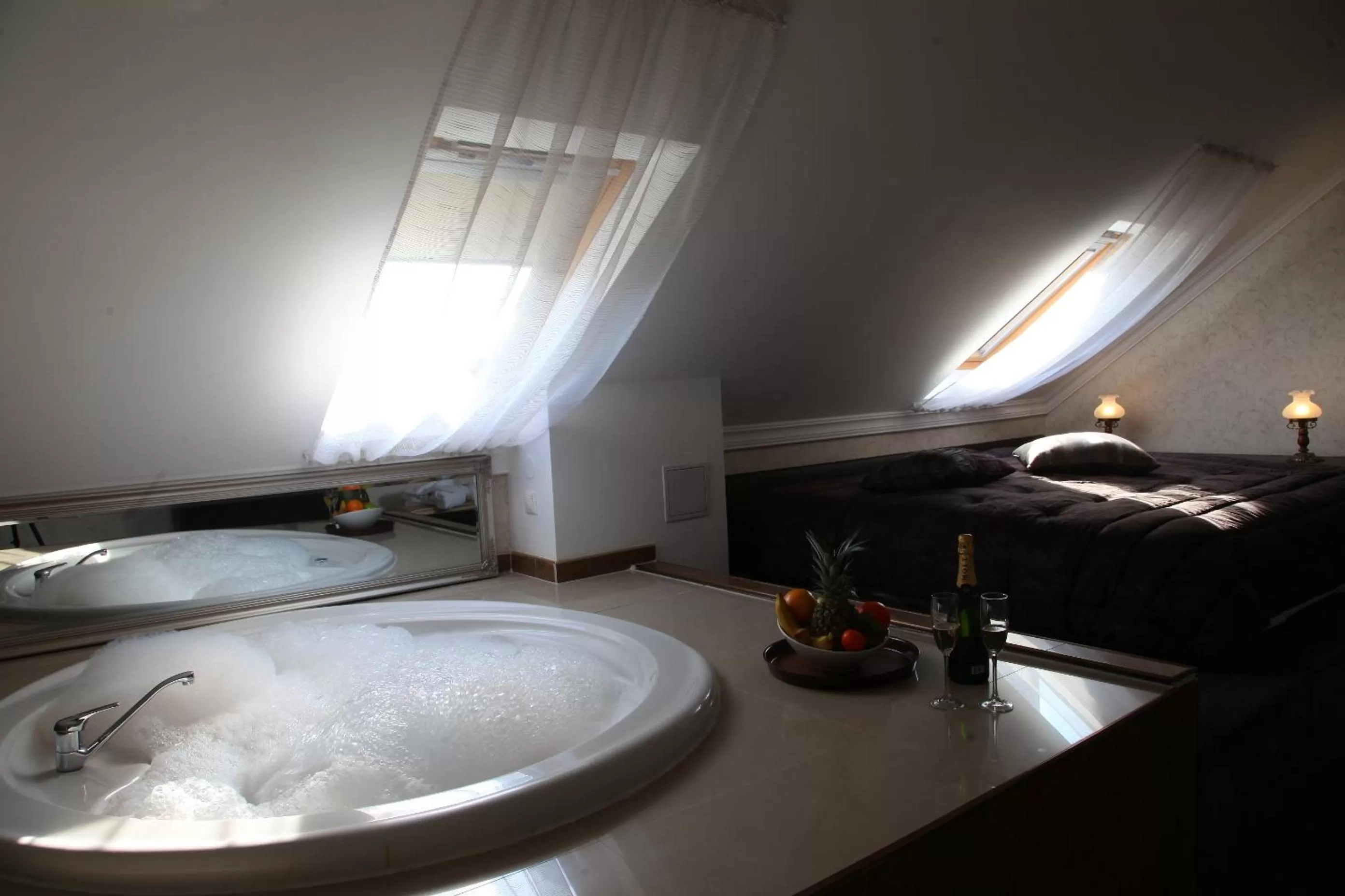 Bed in Strimon Garden Medical SPA Hotel