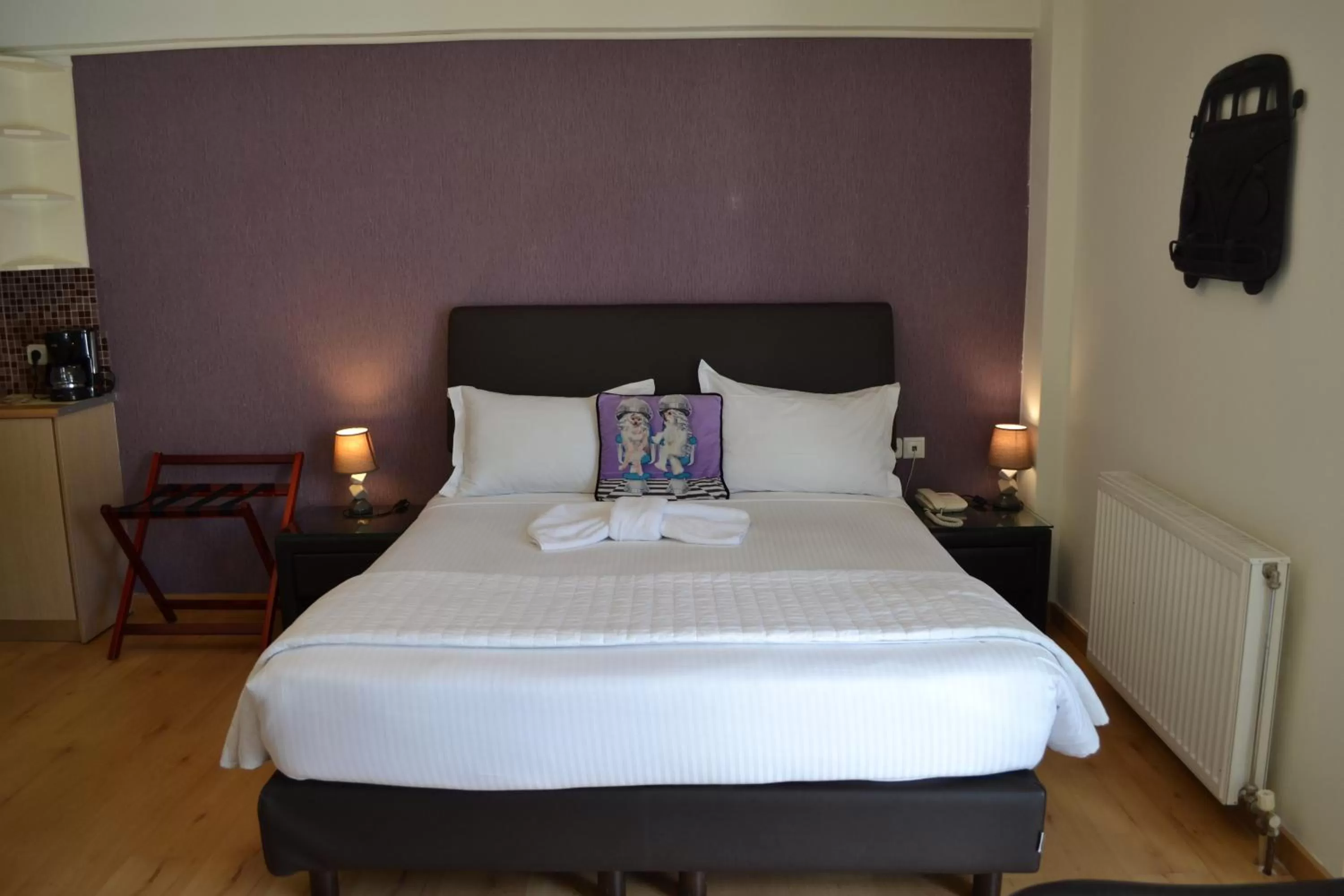 Bed in Rivitel Marousi Apartments