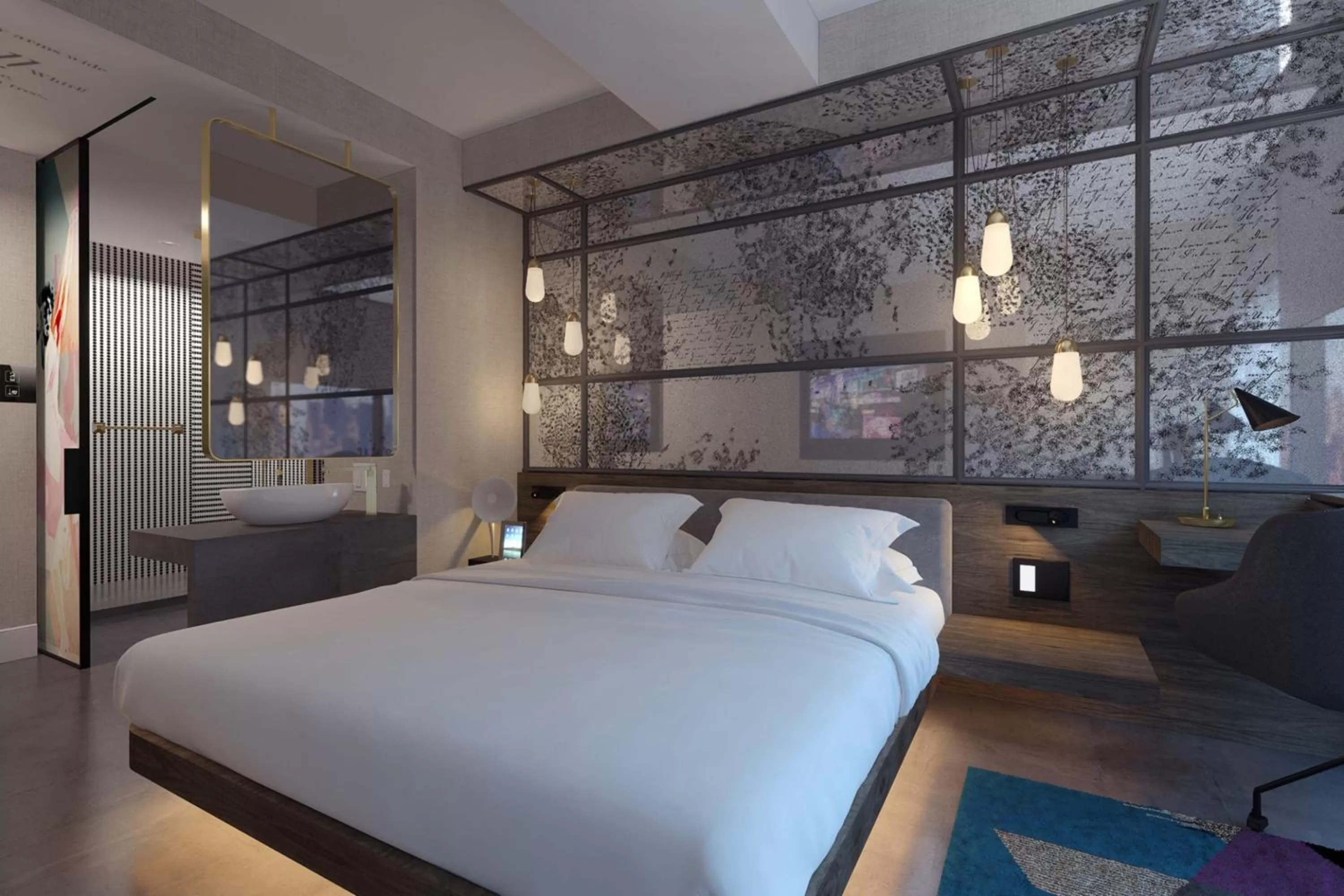 Photo of the whole room, Bed in Renaissance New York Harlem Hotel