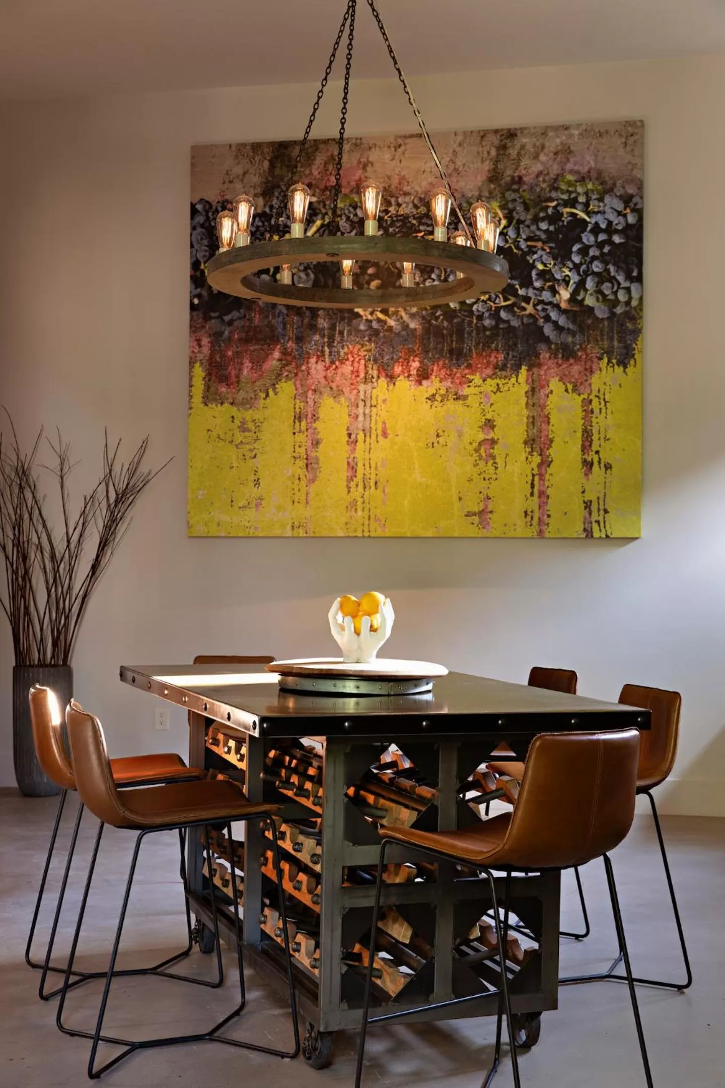 Communal kitchen in R Inn Napa