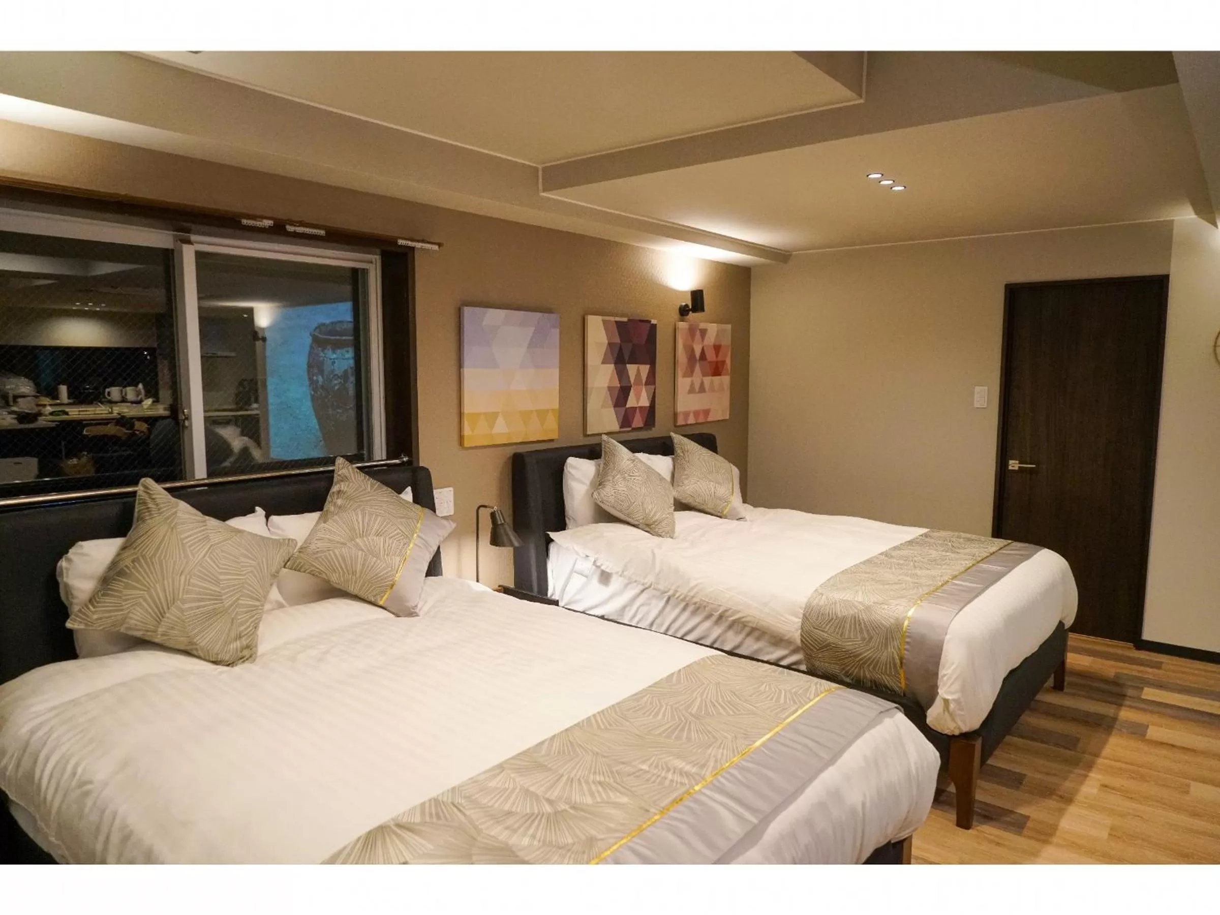 Bed in Sapporo Stay Nakajima Park