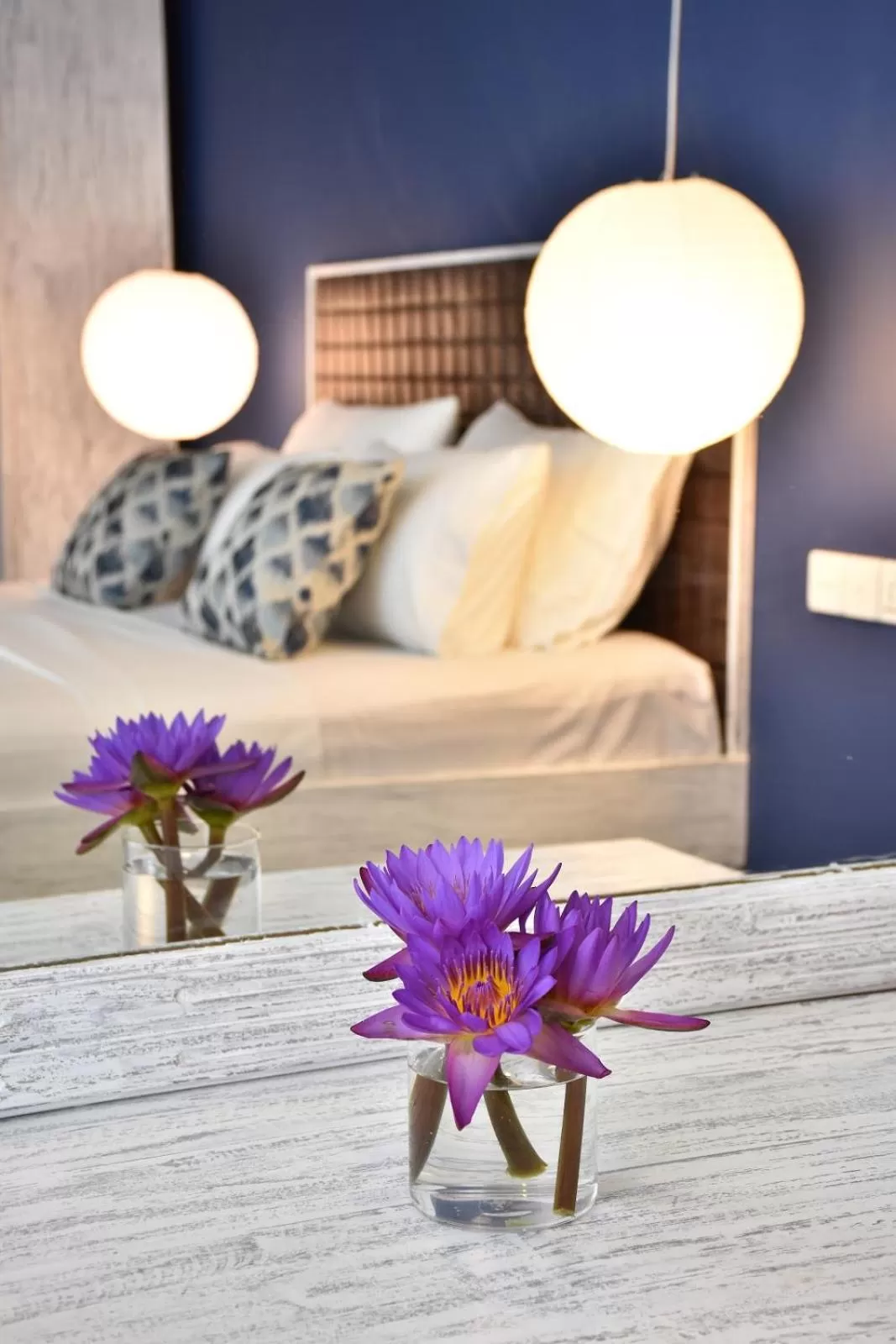 Bed in BeachMirissa Hotel