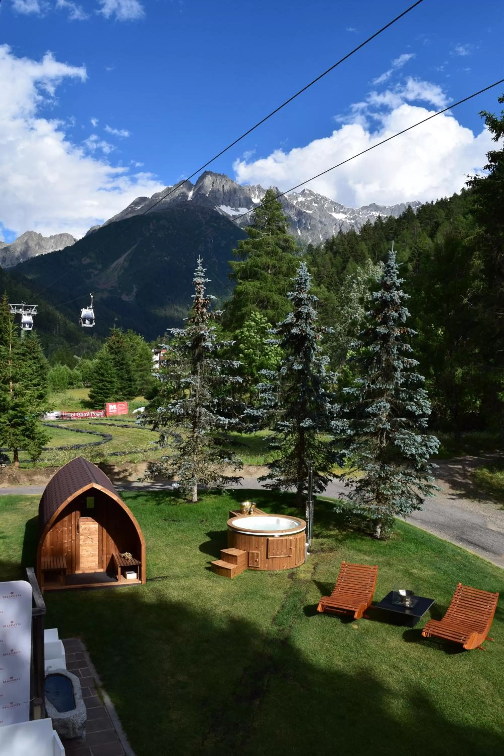 Spa and wellness centre/facilities in Hotel Garni Pegrà