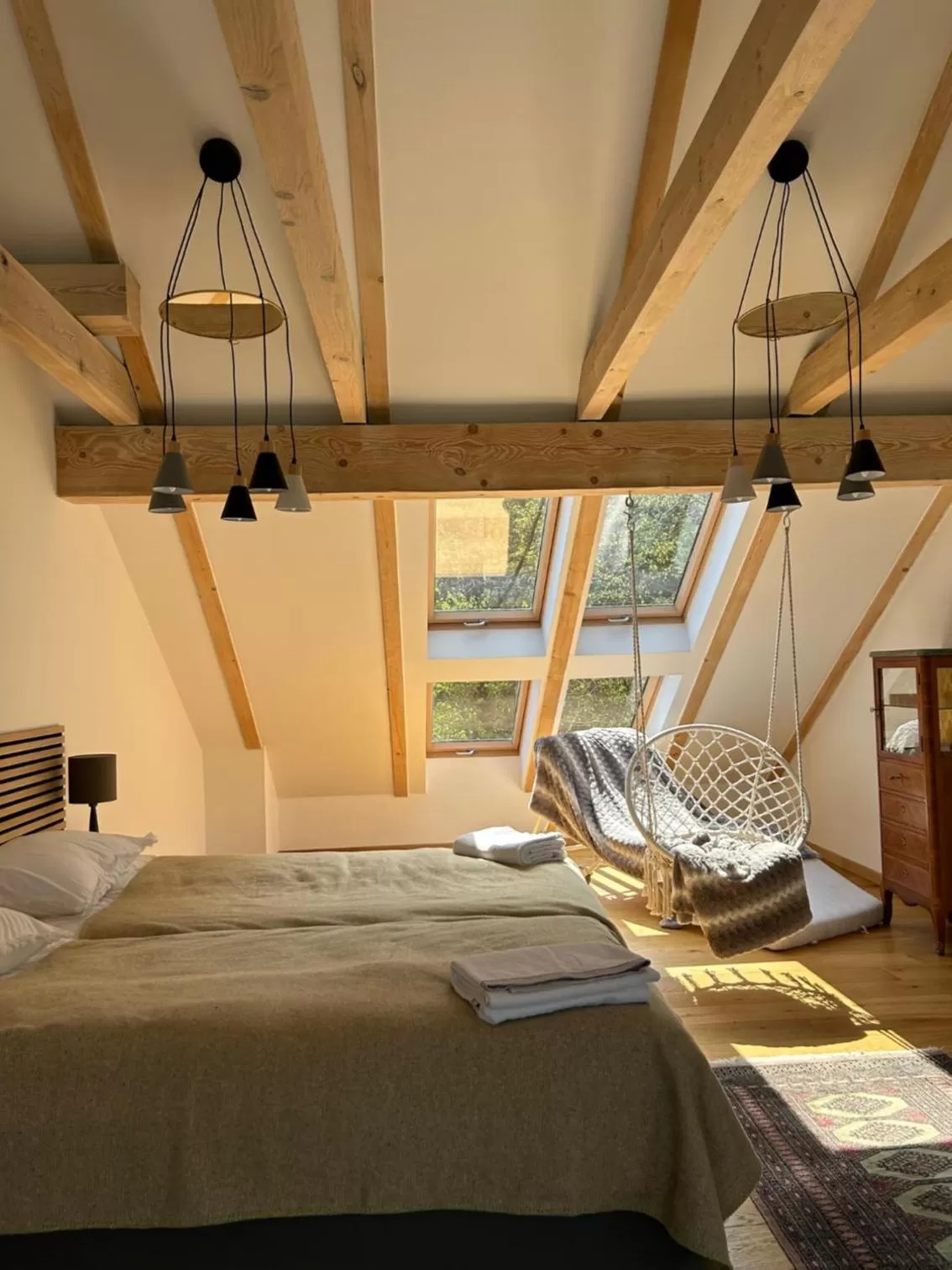 Bed in Leśna Residence & SPA