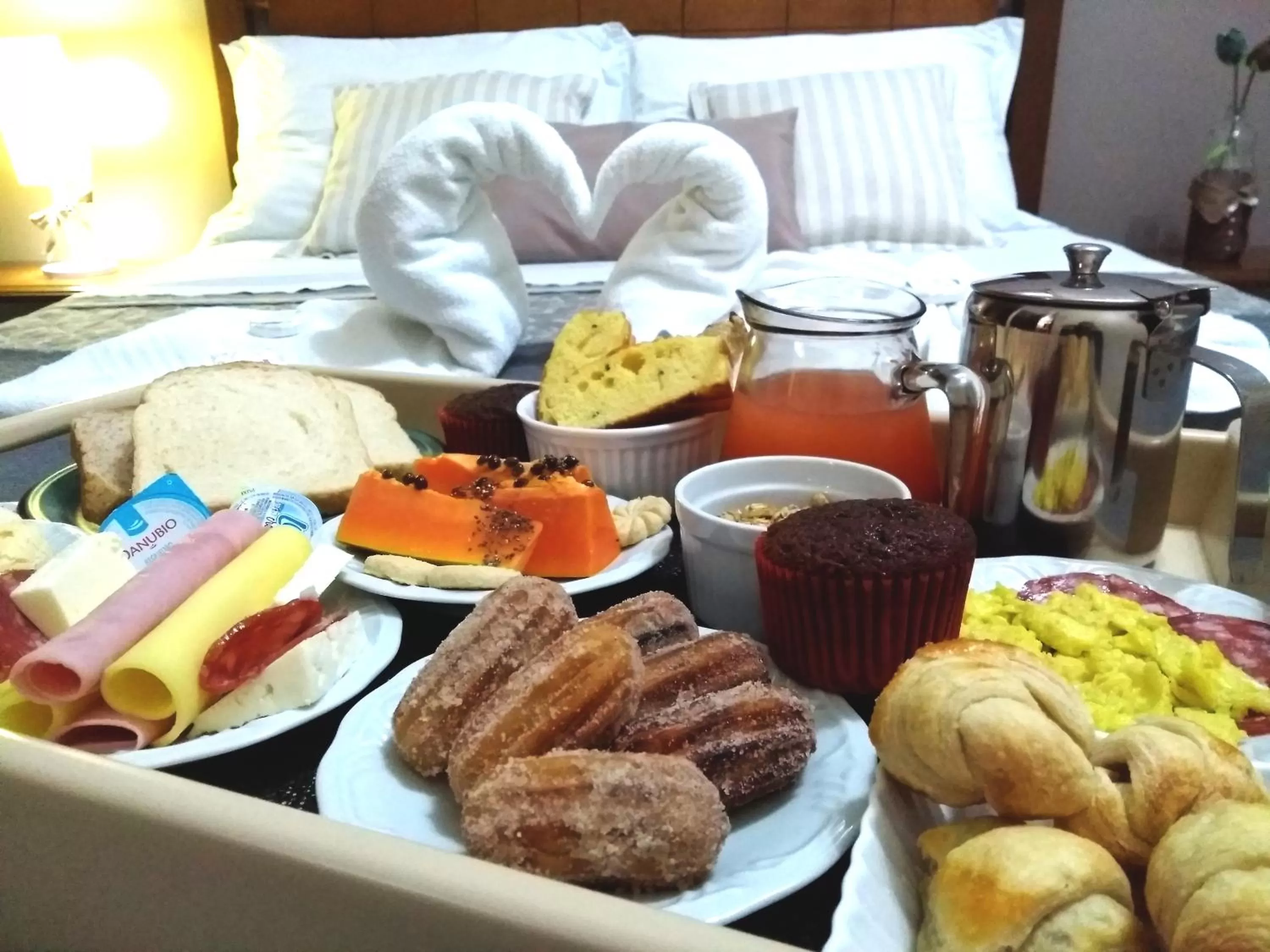 Breakfast, Bed in Pousada Canasvieiras