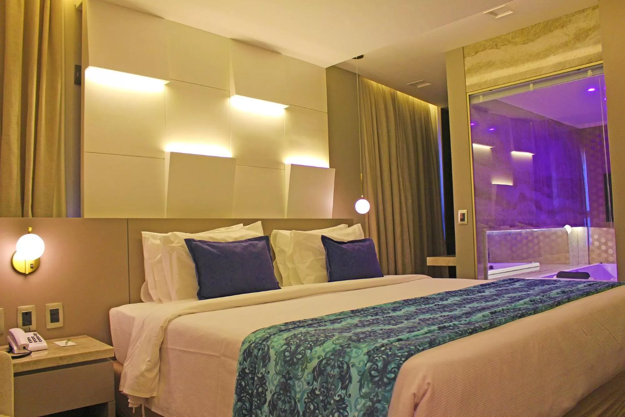 Bed in Bourbon Hotel Fortaleza