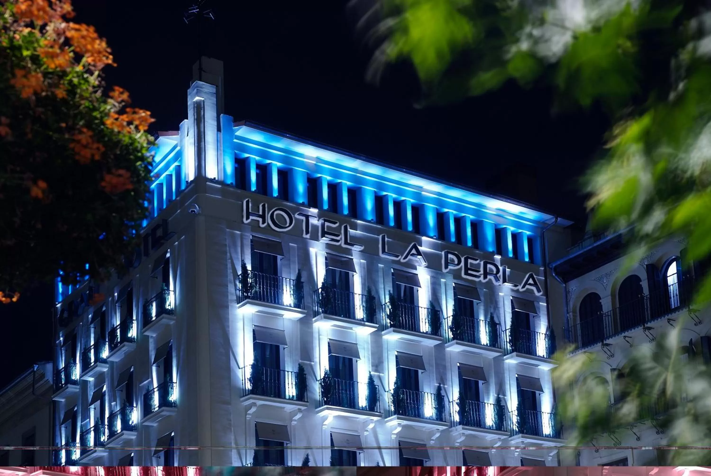 Facade/entrance in Gran Hotel La Perla