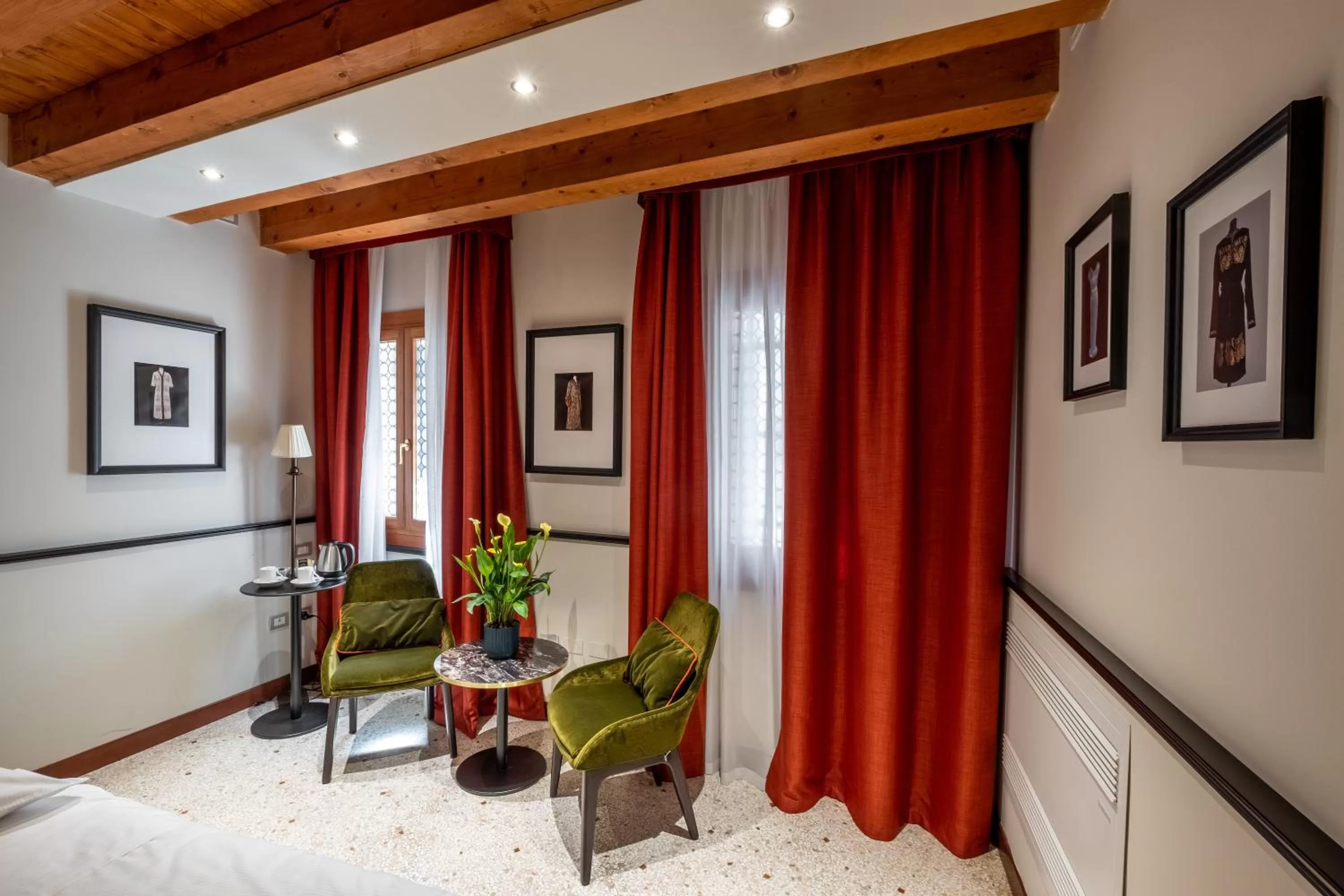 Decorative detail in Palazzina Fortuny