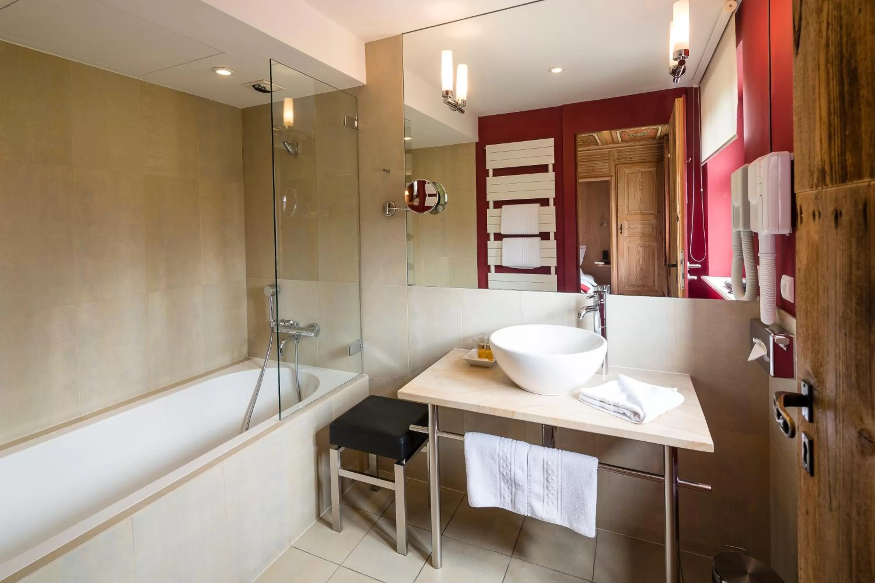 Bathroom in Hotel Restaurant De l'Illwald