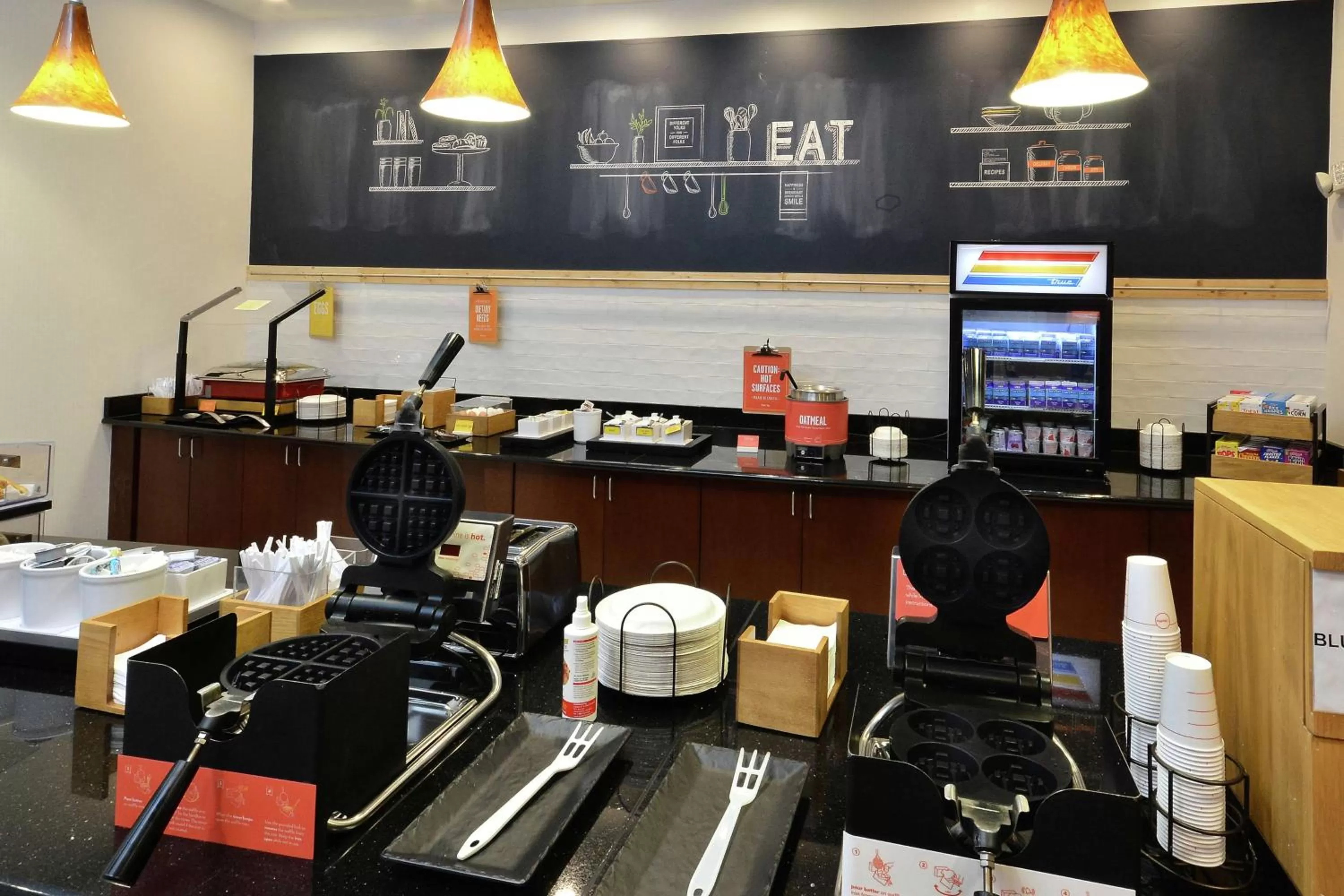 Breakfast in Hampton Inn Raleigh/Durham Airport