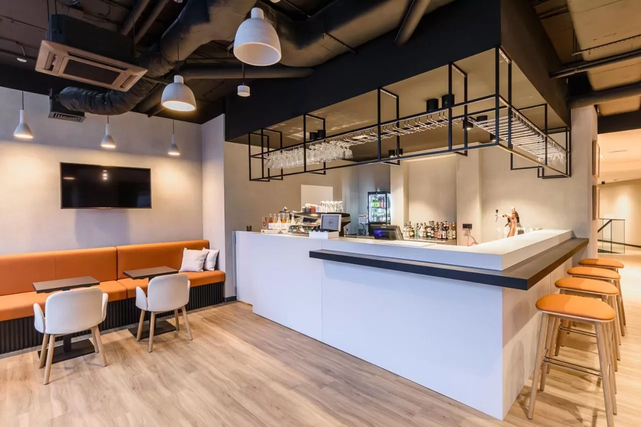 Patio in Arche Hotel Lublin