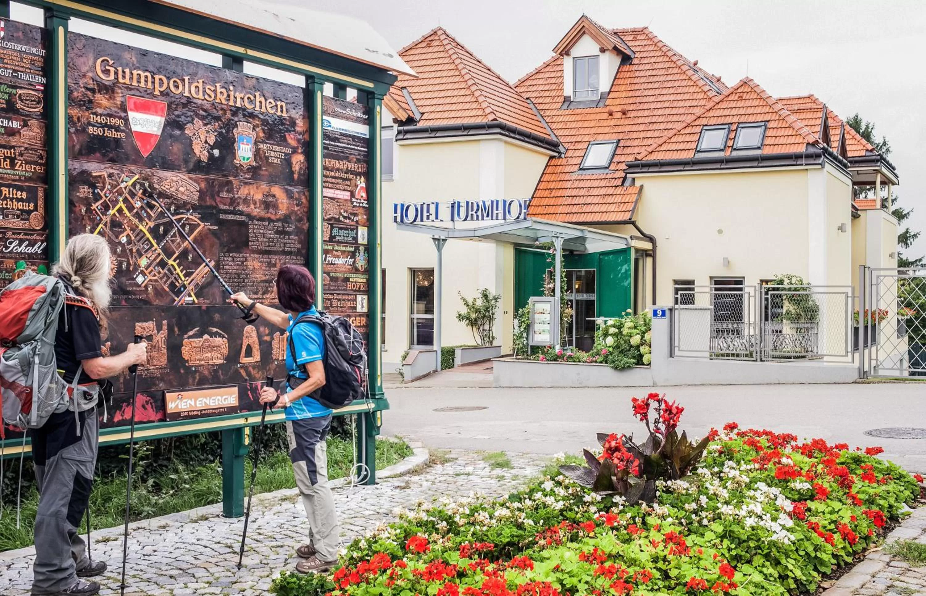 Facade/entrance in Hotel Turmhof