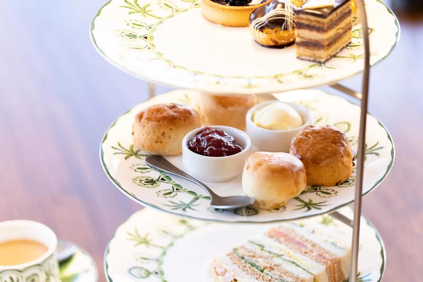 Food close-up in The Retreat, Elcot Park