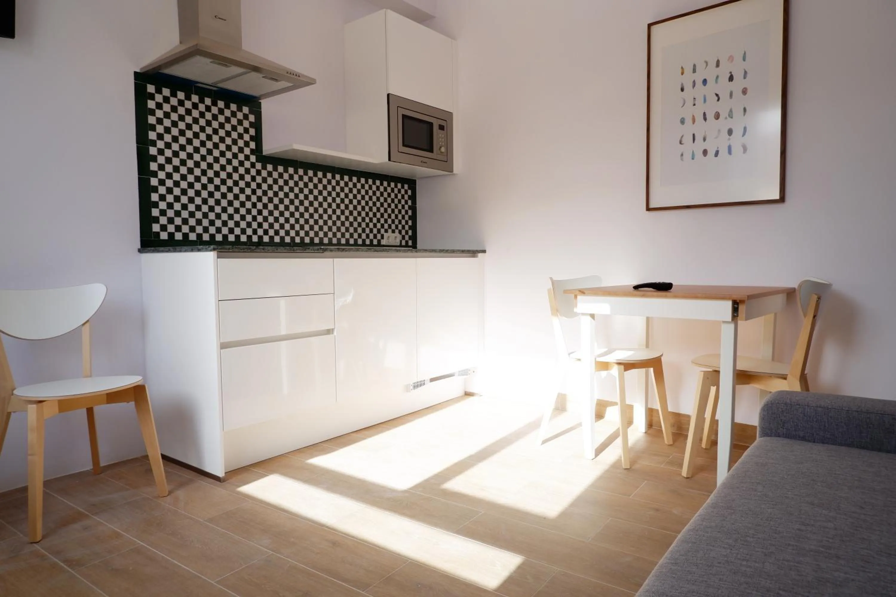 Kitchen or kitchenette in Hotel Andalucia