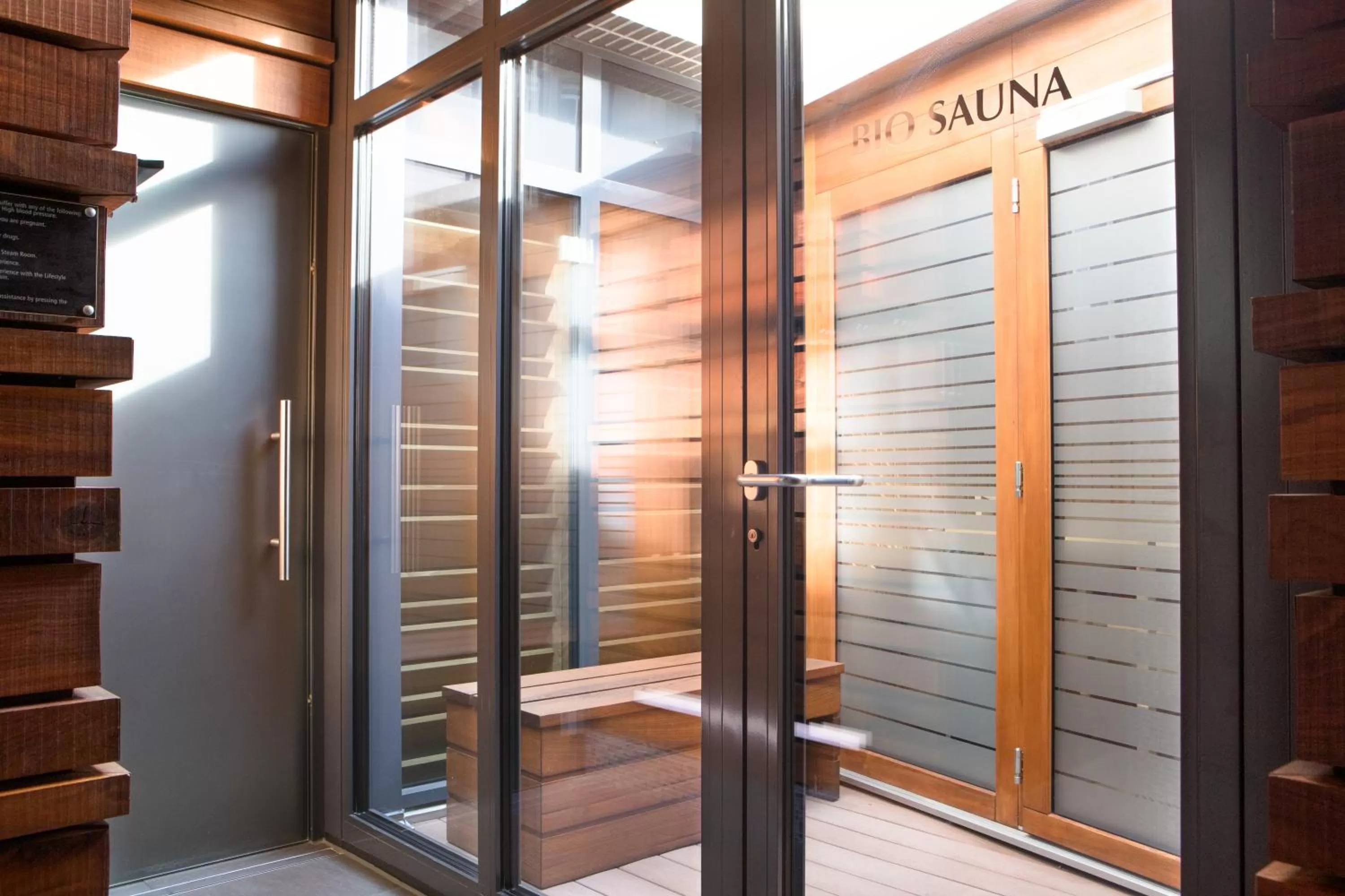 Sauna in Victoria Jungfrau Grand Hotel & Spa
