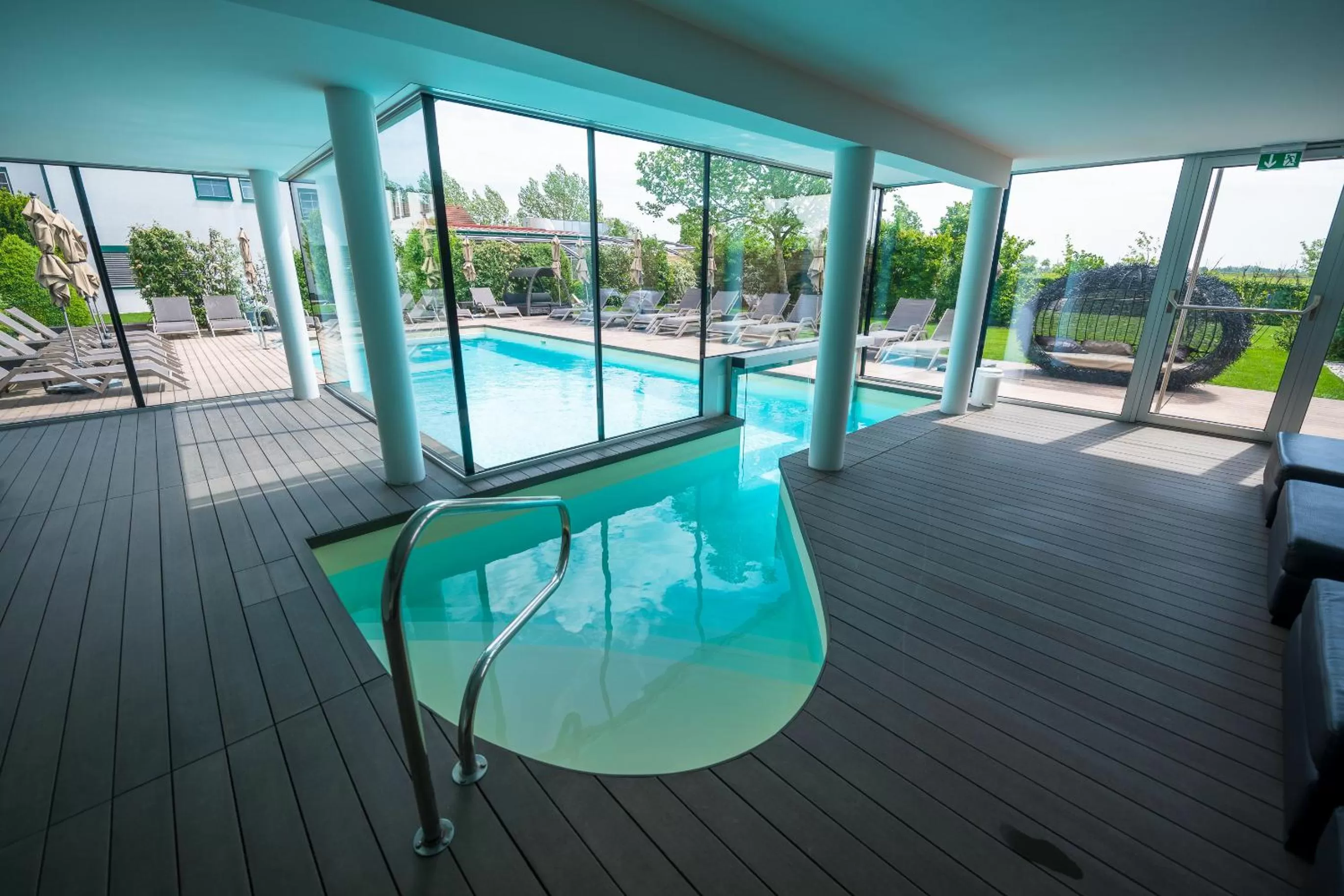 Swimming pool in Hotel Nationalpark