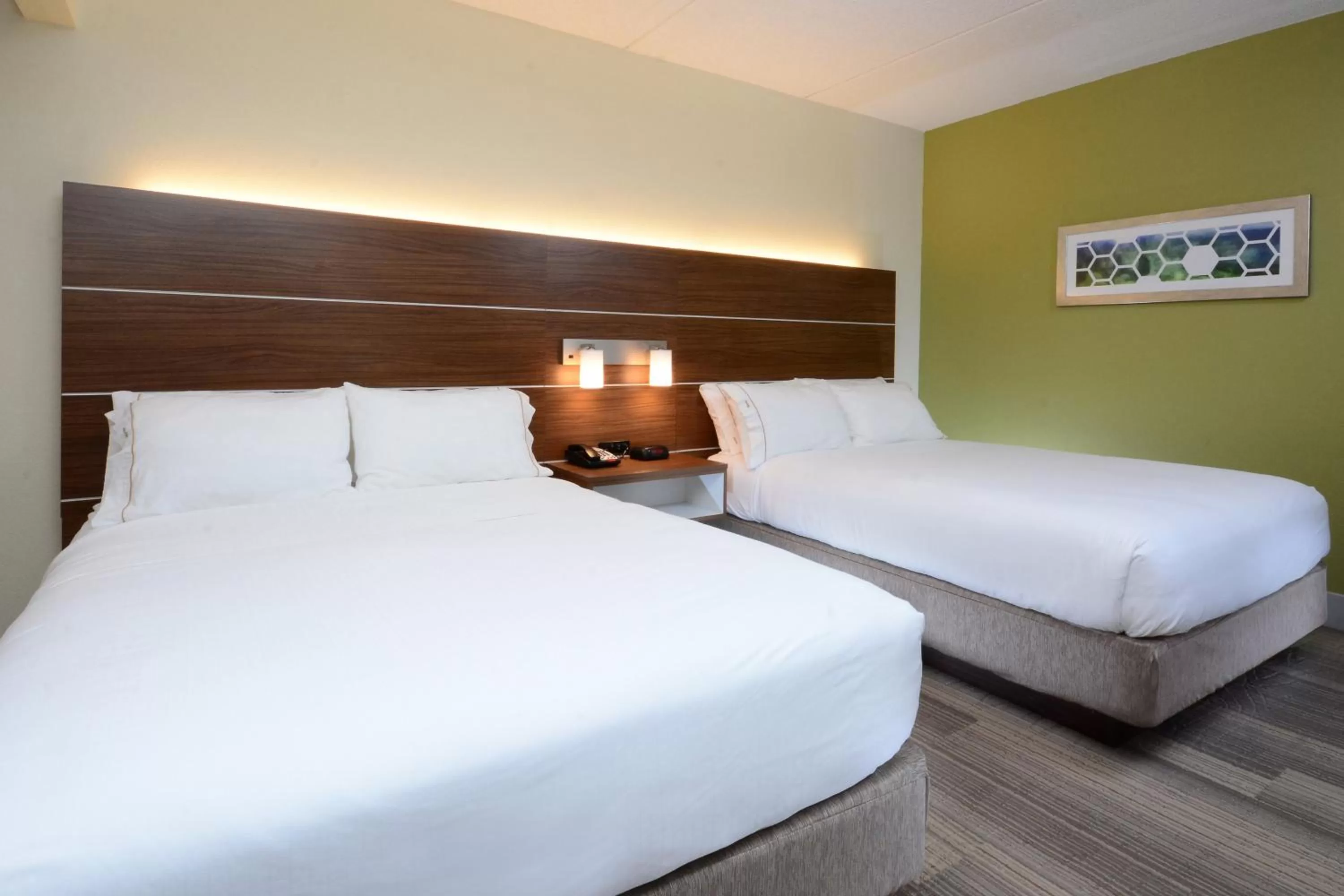 Photo of the whole room, Bed in Holiday Inn Express & Suites Raleigh Durham Airport at RTP by IHG