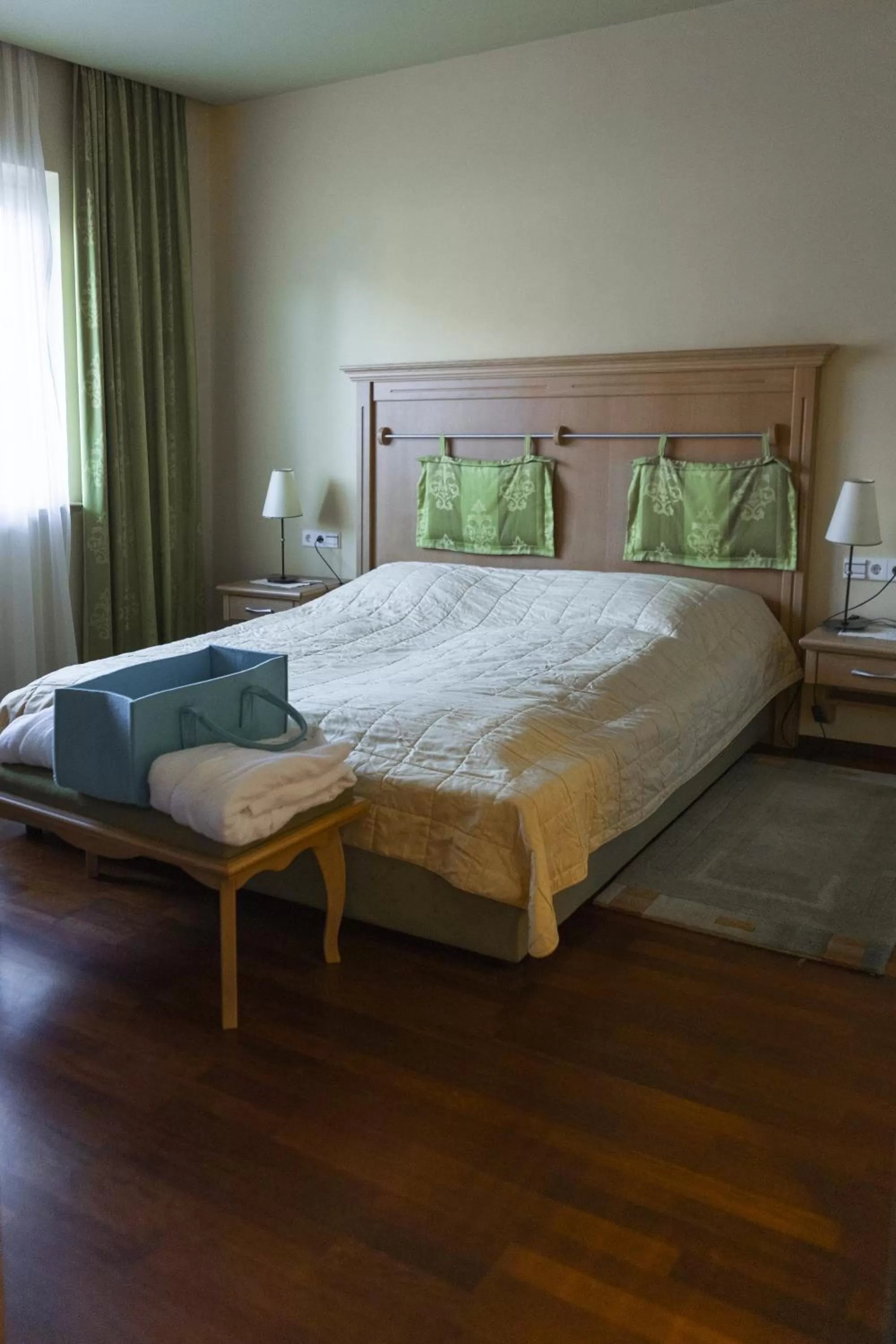 Bed in Hotel Paradiesquelle