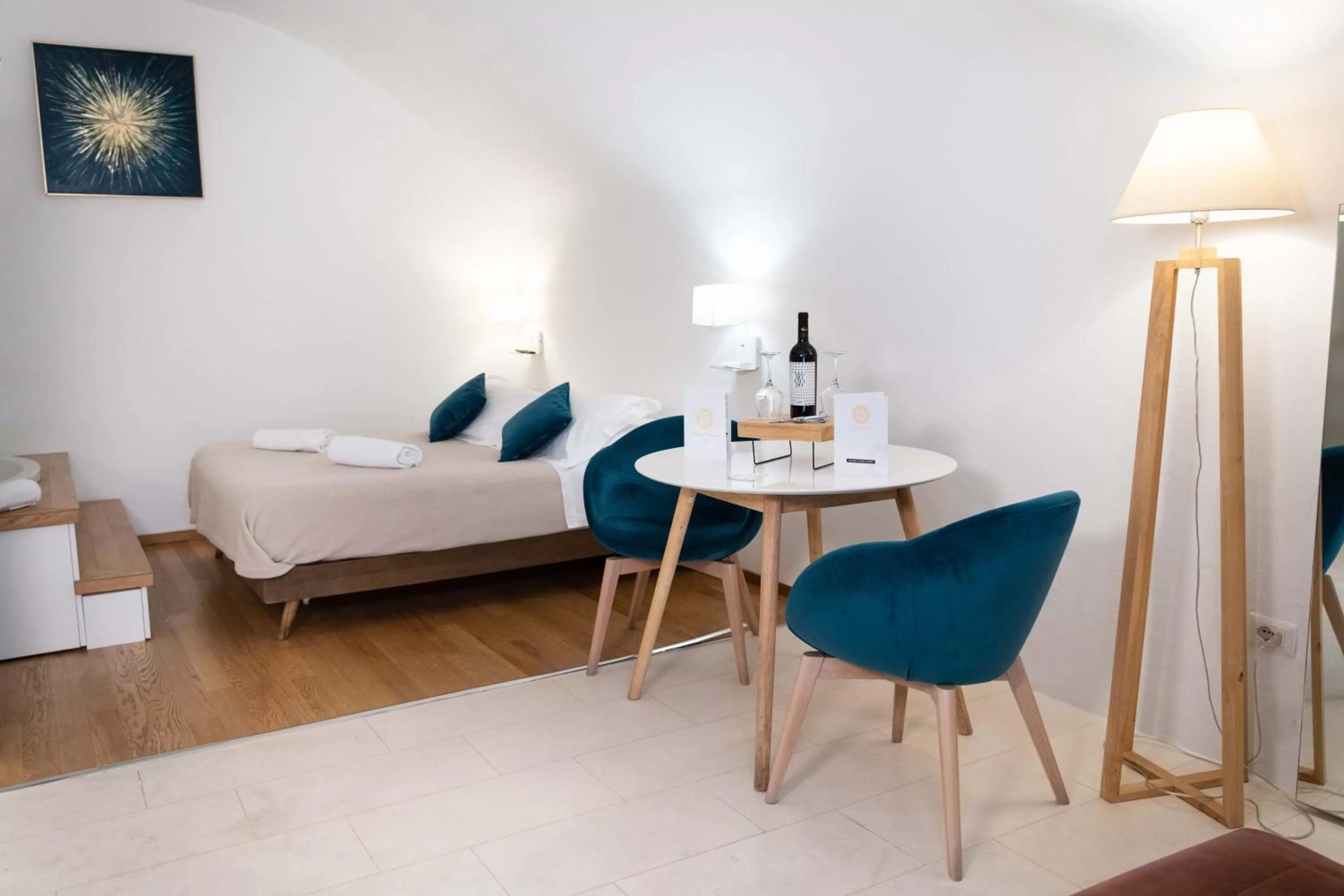 Bed in Dama Bianca Boutique Hotel Ostuni
