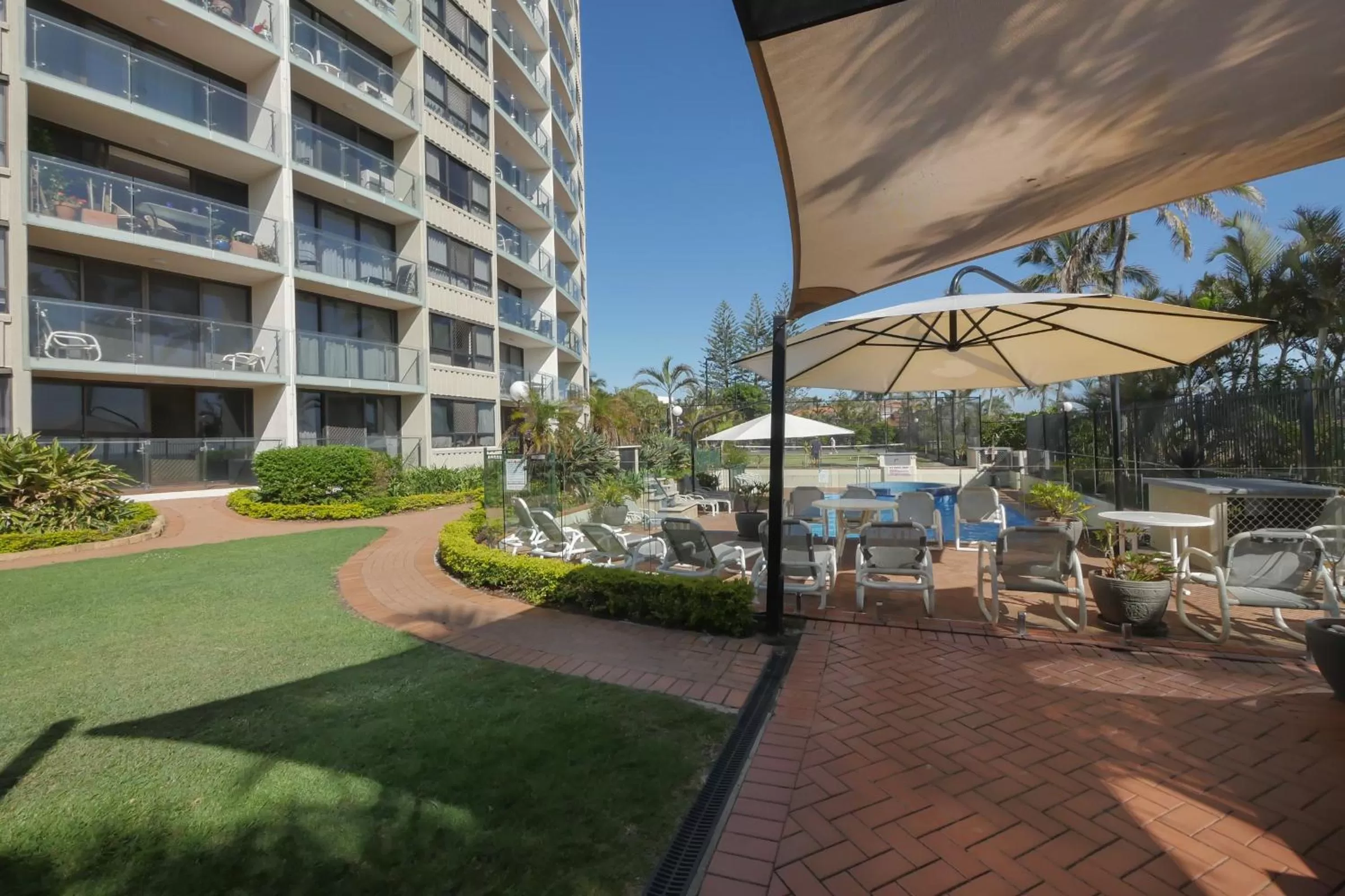 BBQ facilities in Princess Palm on the Beach