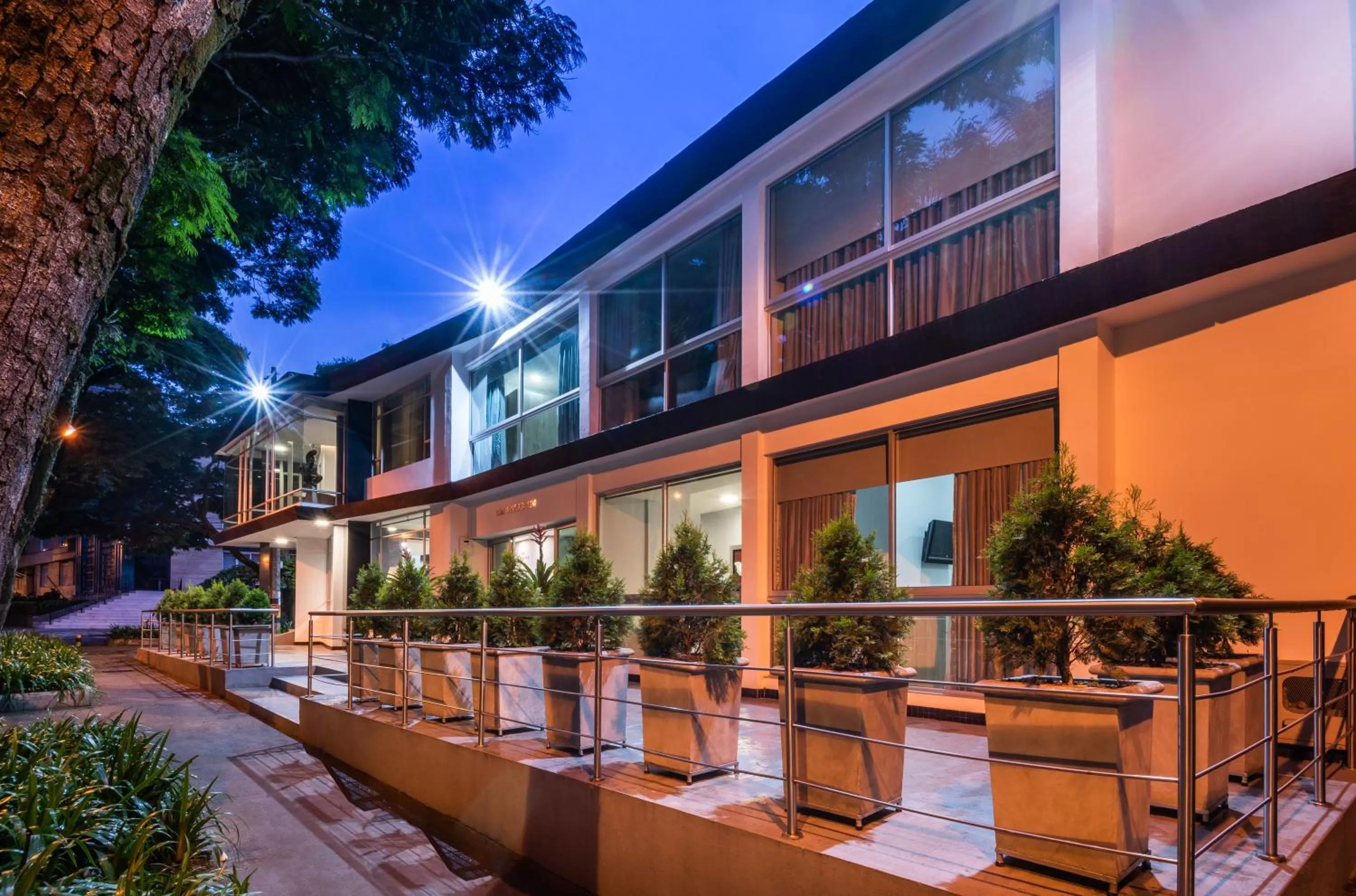 Property building in Hotel Asturias Medellin