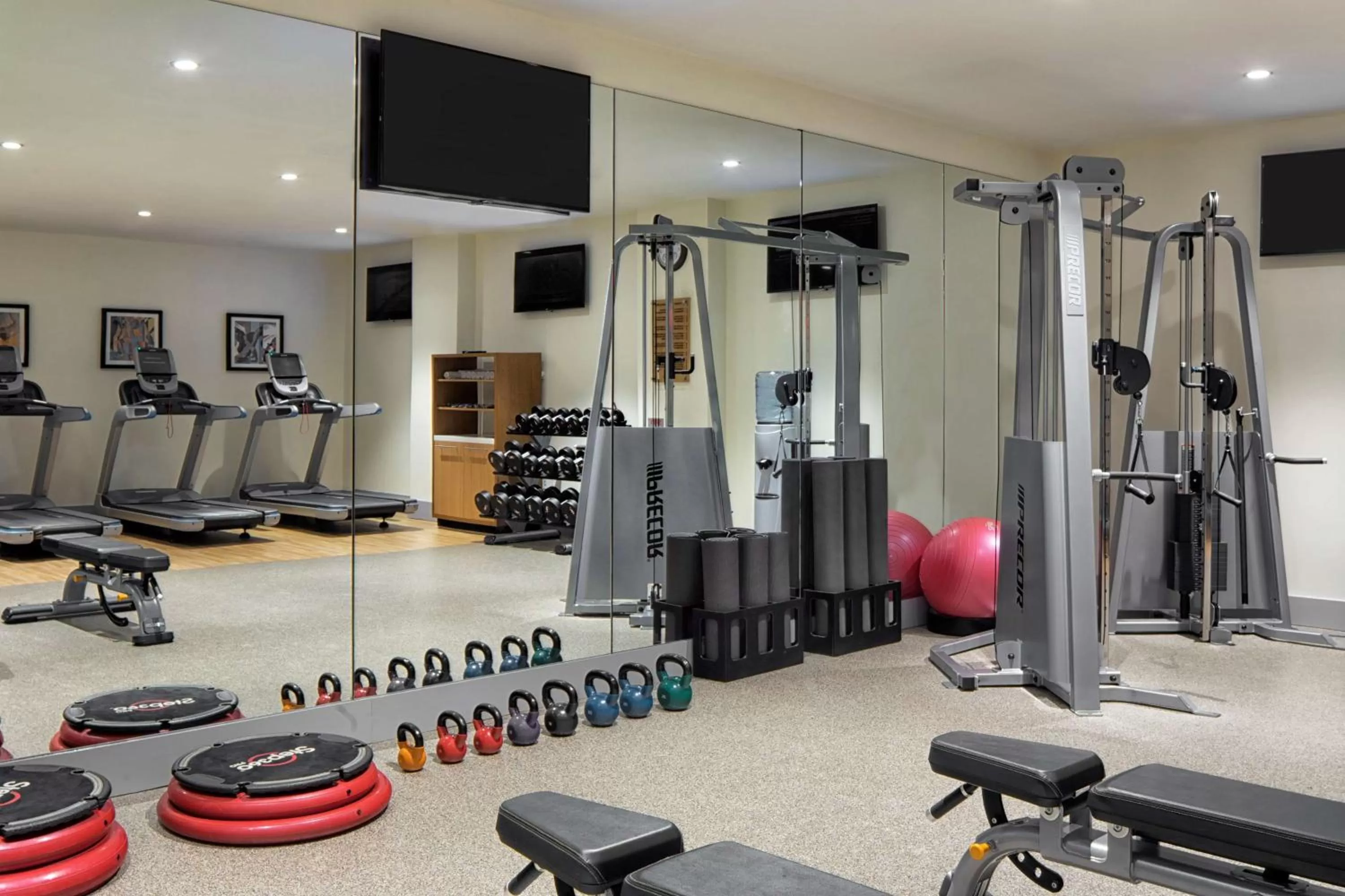 Fitness centre/facilities in Doubletree By Hilton New York Times Square West