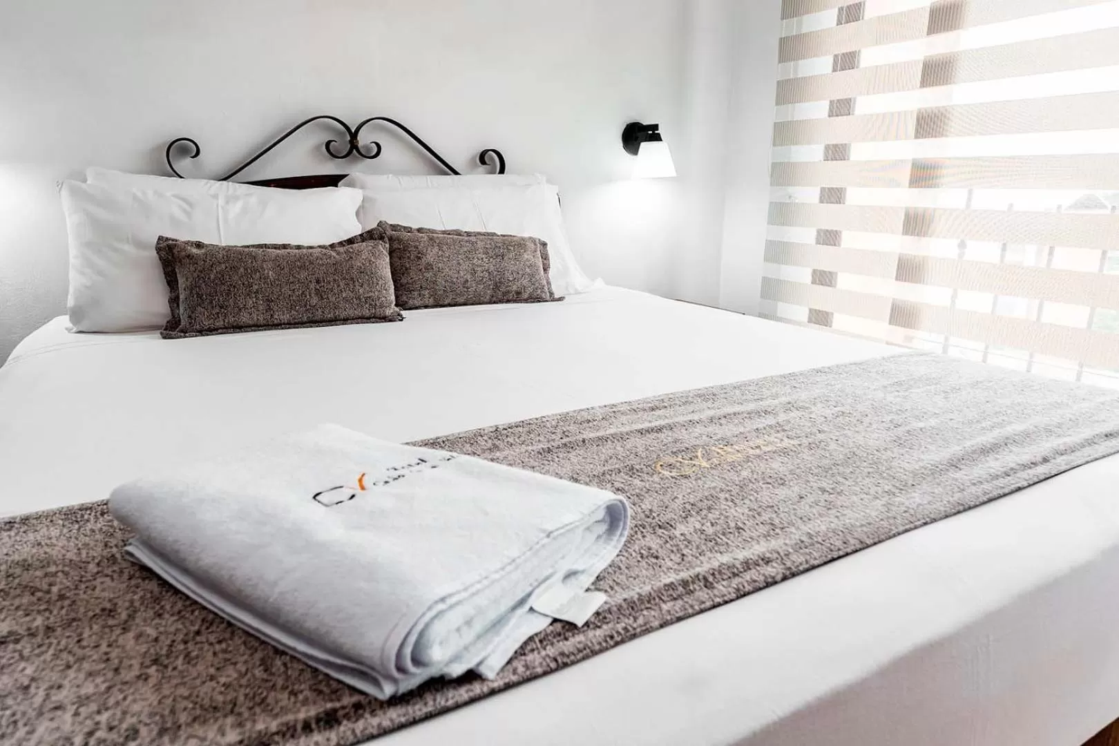 Bed in Hotel Cabo de la Vela Medellin