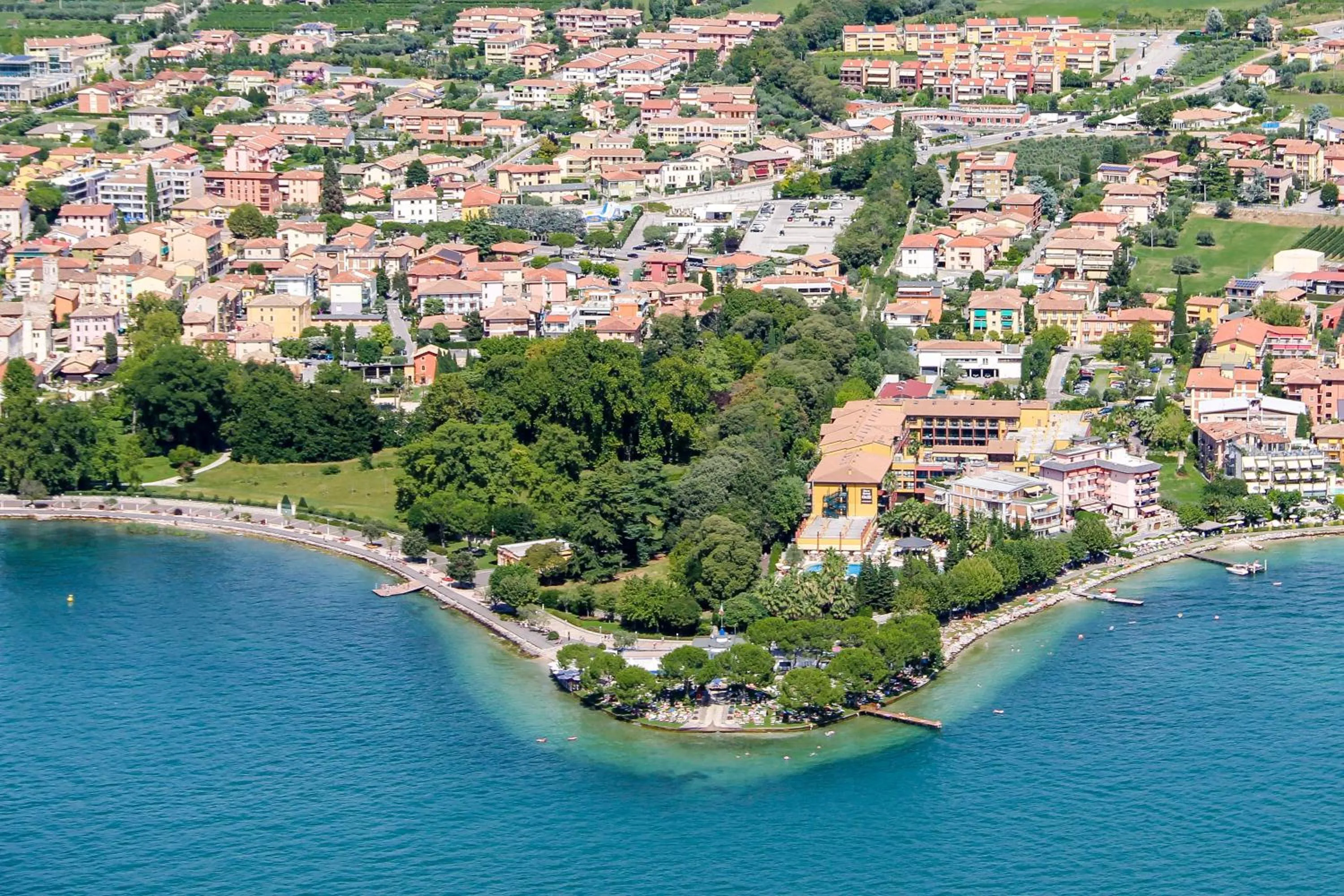 Bird's eye view in Parc Hotel Gritti