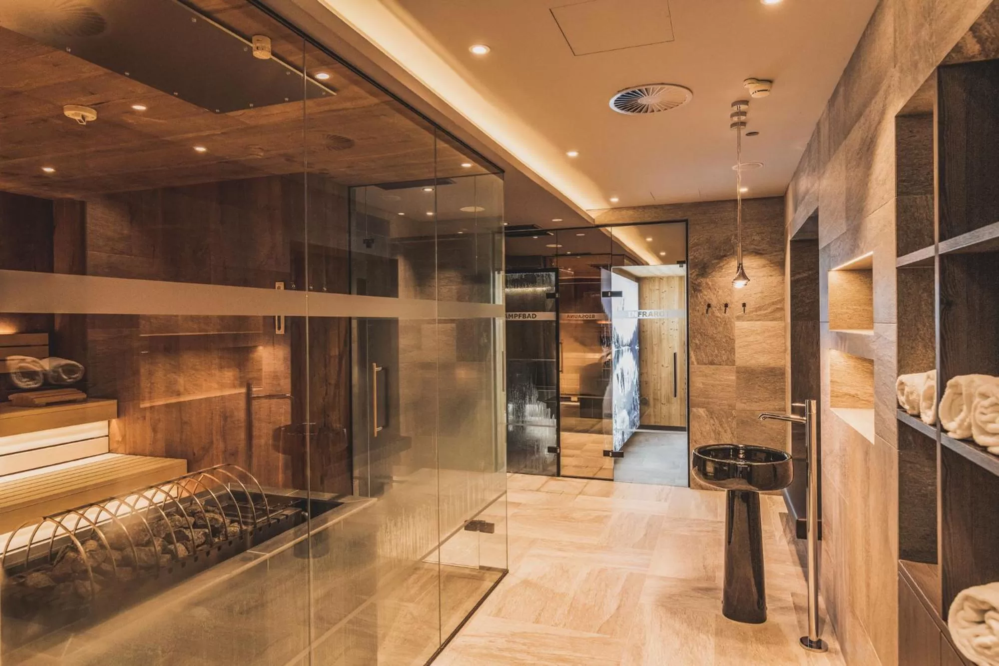 Sauna in PURE Resort Ehrwald