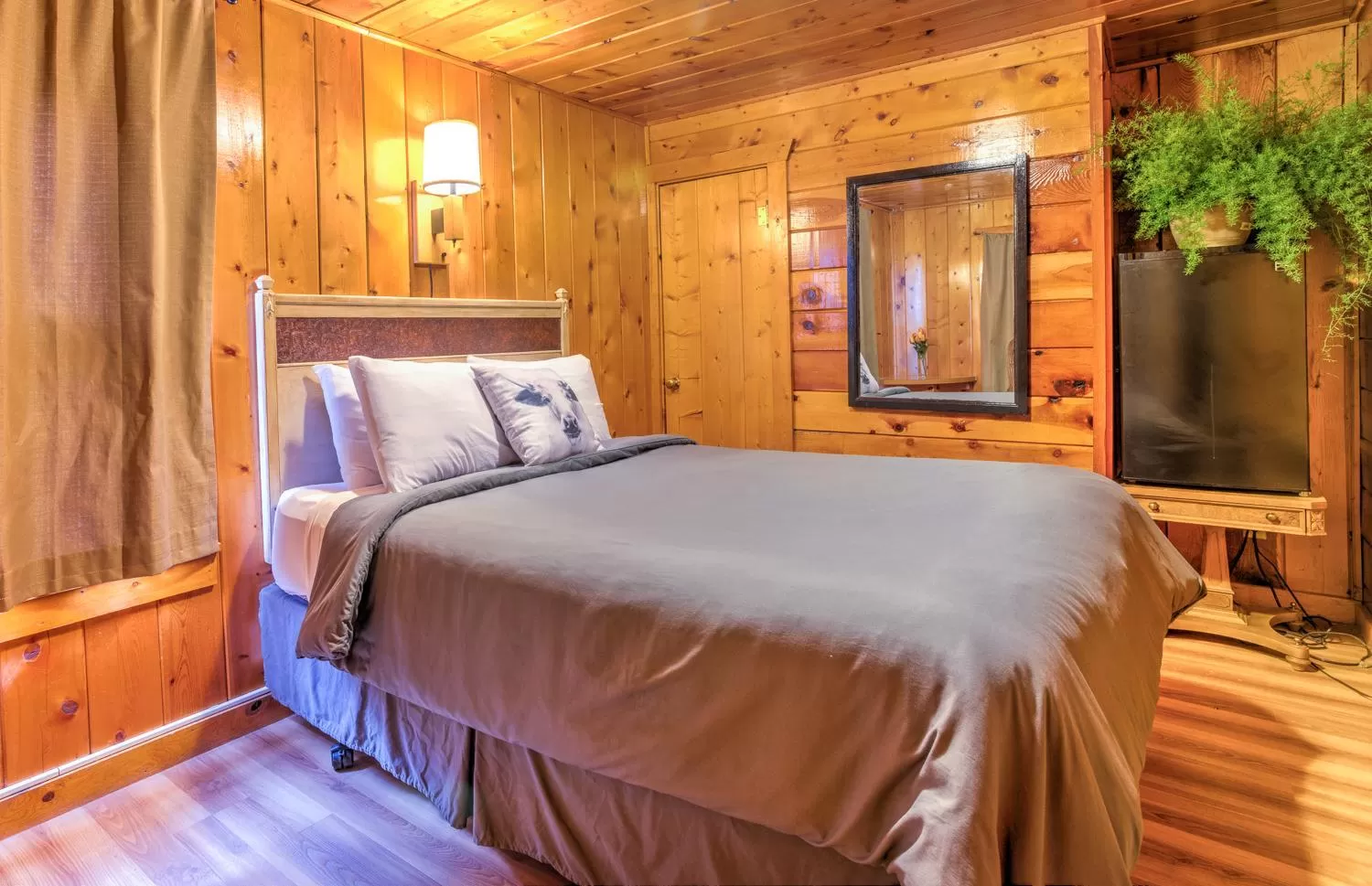 Bed in Lodge at Poncha Springs