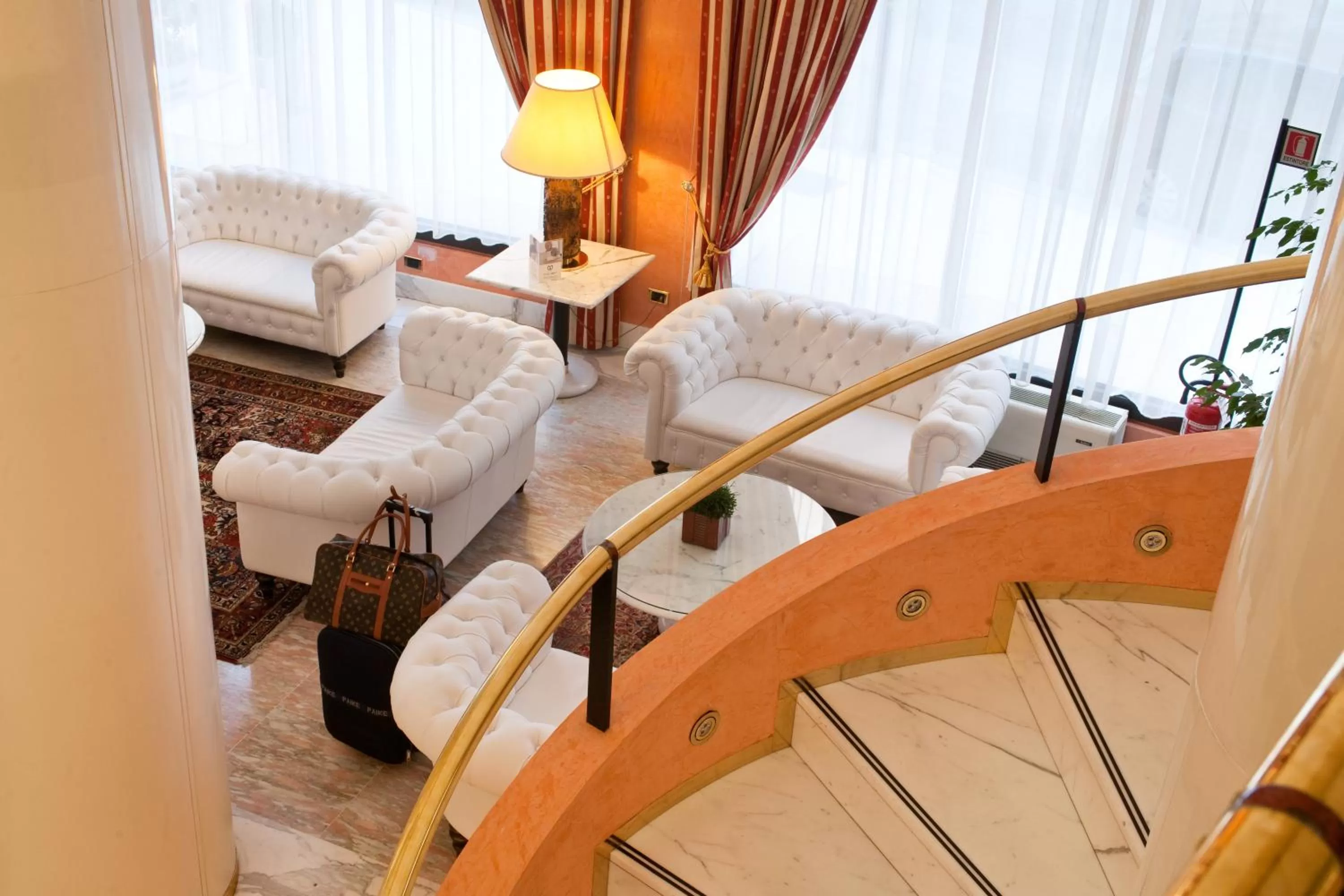 Lobby or reception in Hotel Giberti & Spa