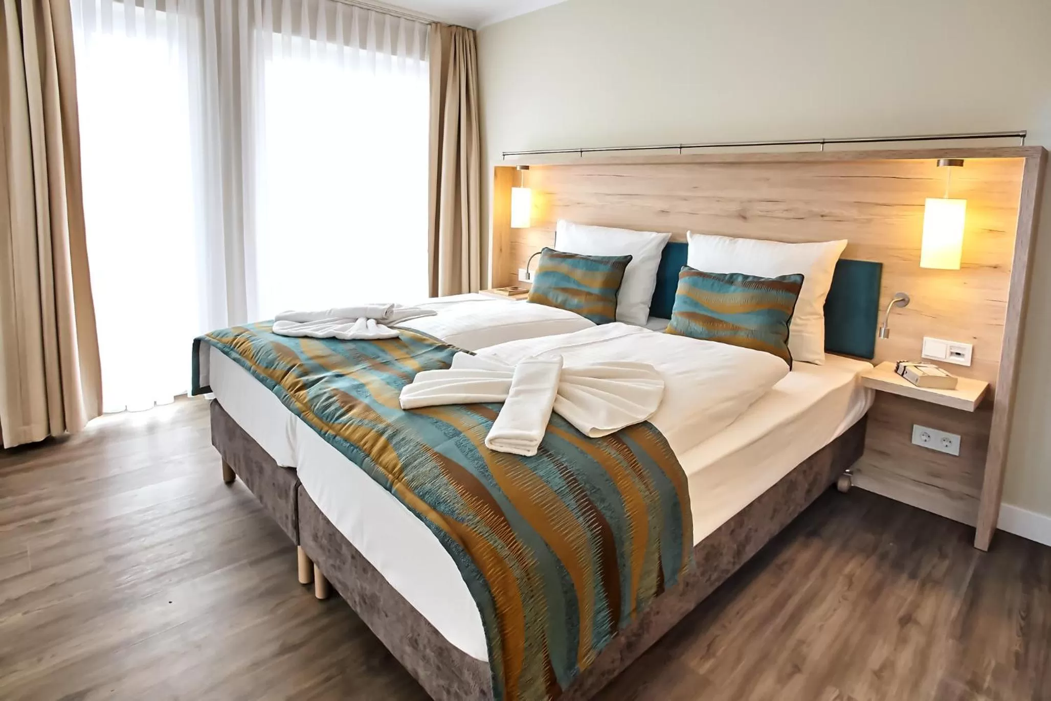 Photo of the whole room, Bed in AKZENT Apartmenthotel Residenz