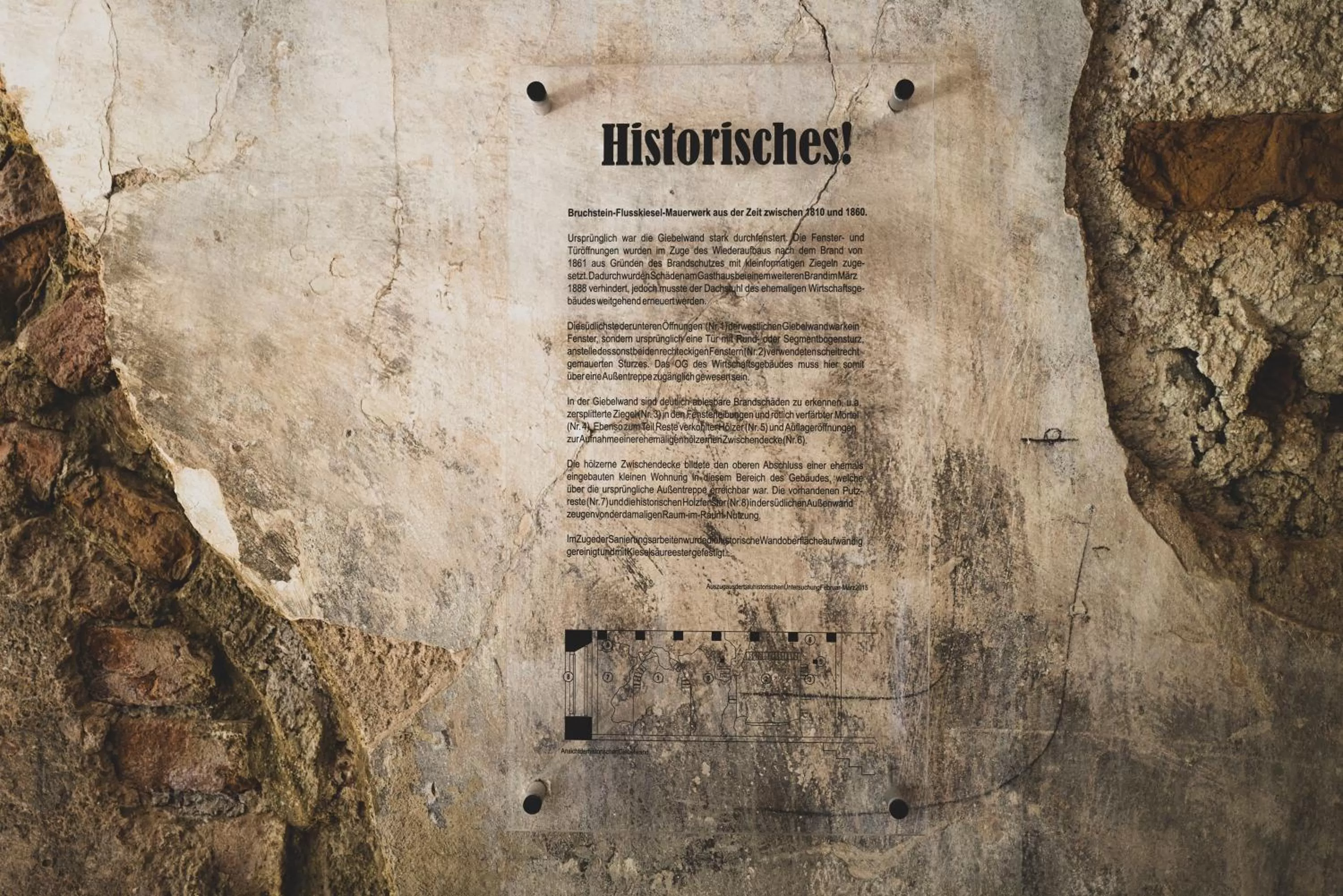 Decorative detail in LANDHOTEL ALTE ZOLLSTATION- Historical Building