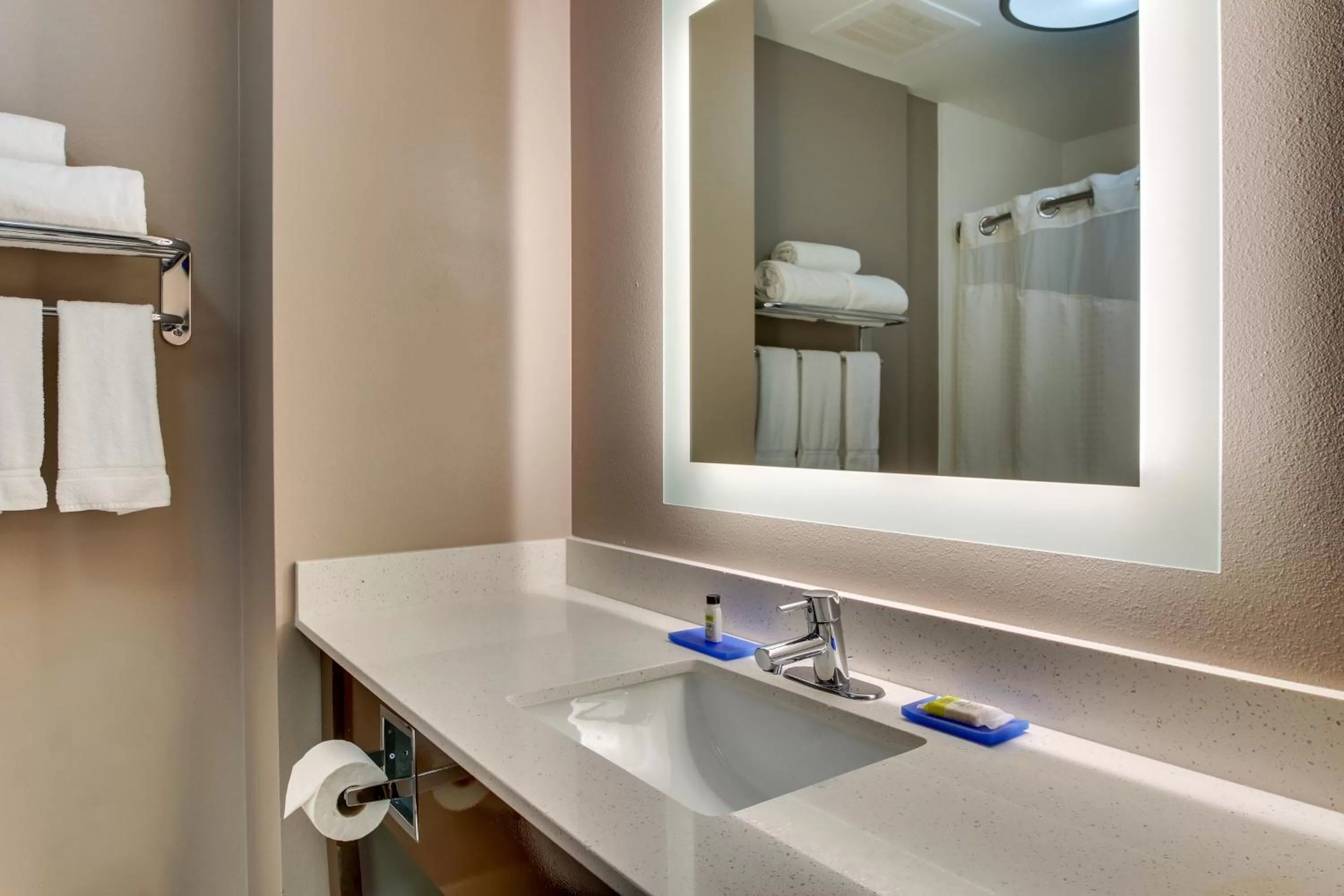 Bathroom in Holiday Inn Express & Suites Columbus - Ft Benning Maingate by IHG