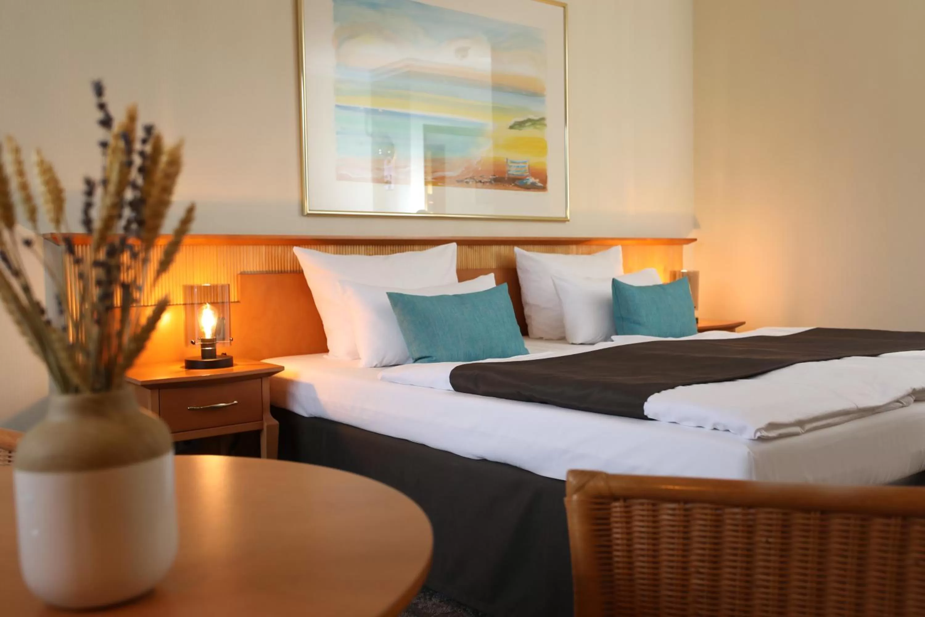 Bedroom, Bed in Hotel Bernstein Prerow