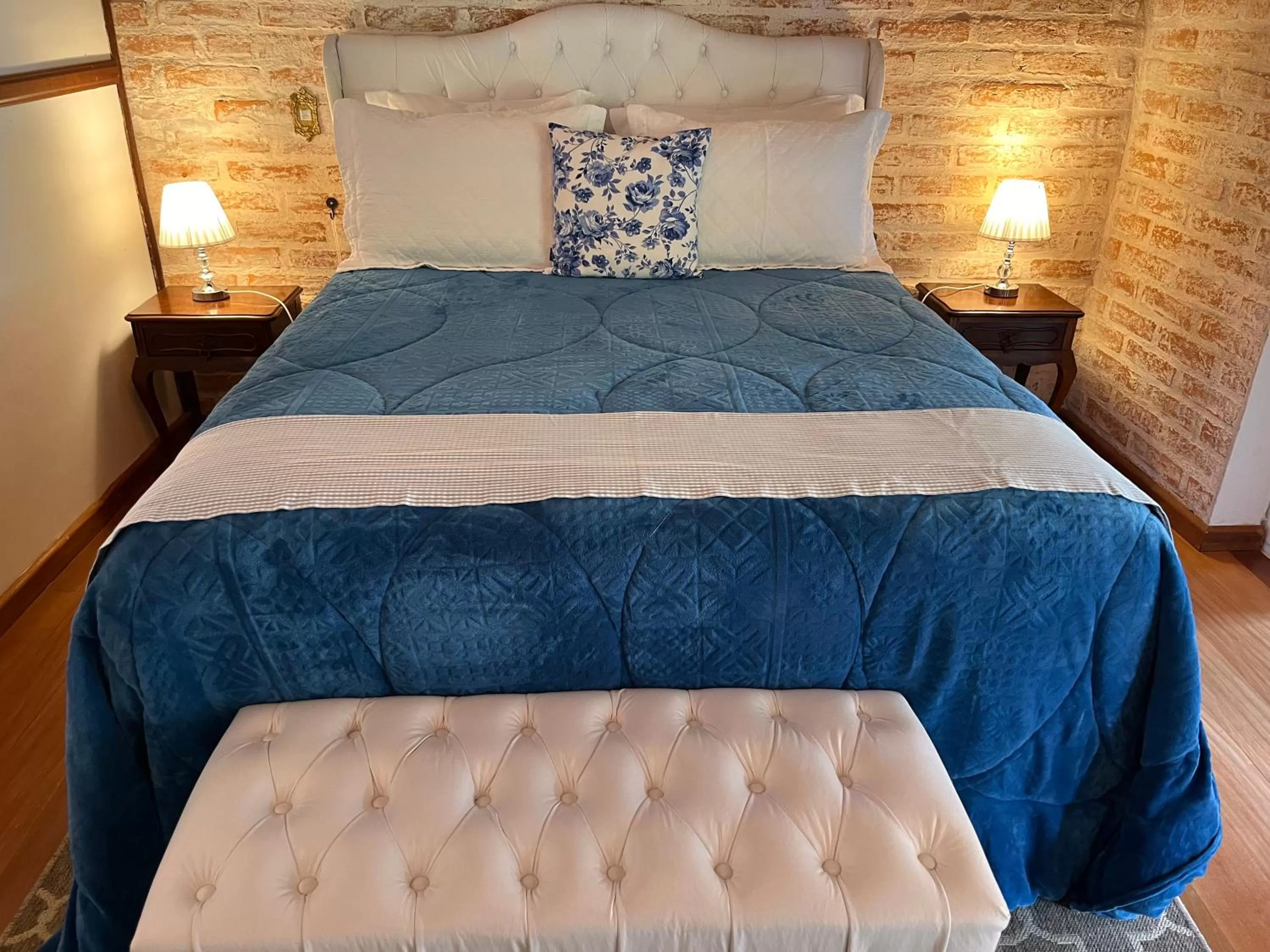 Bed in Pousada Dona Bendita