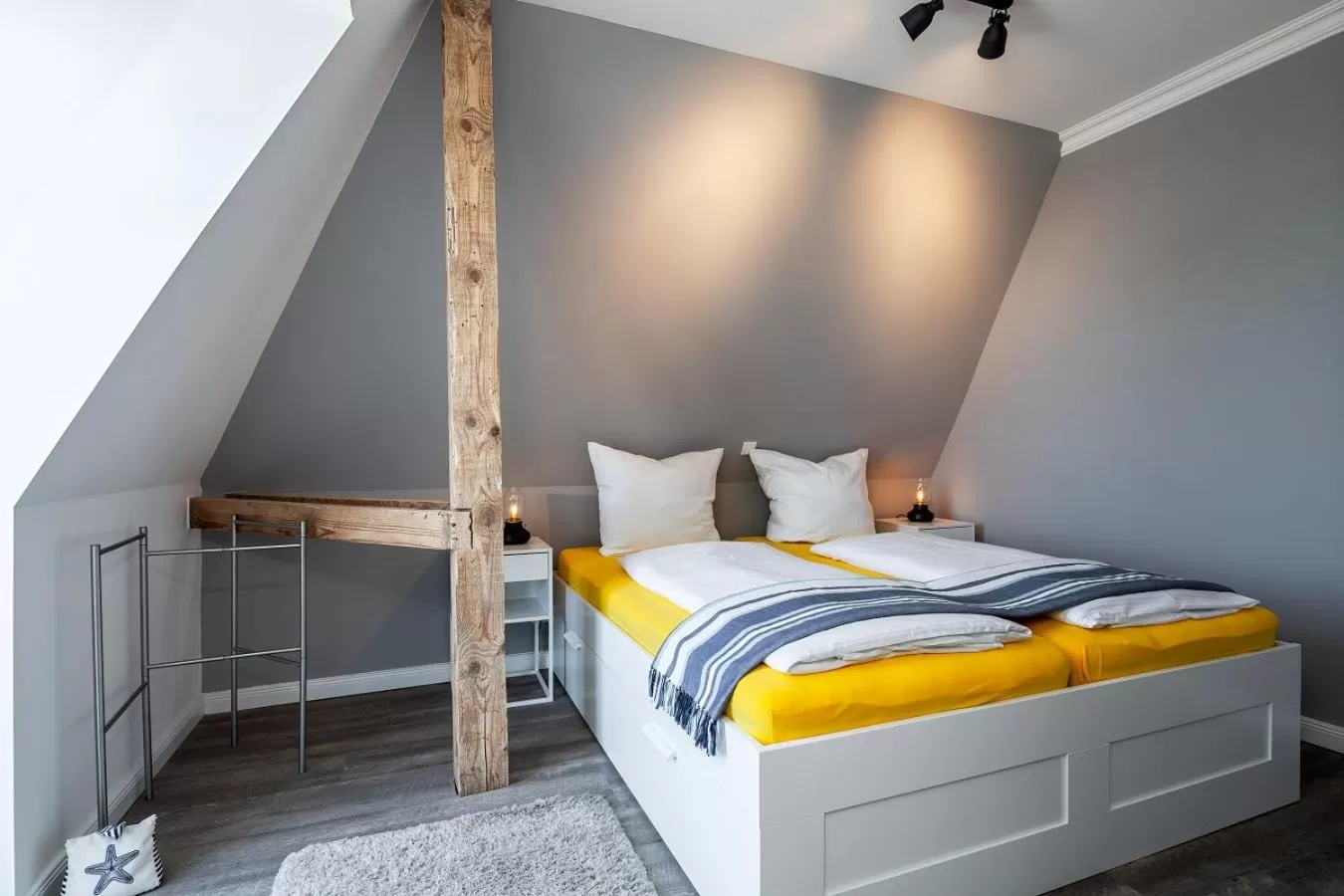 Bed in Hotel Rosenhof