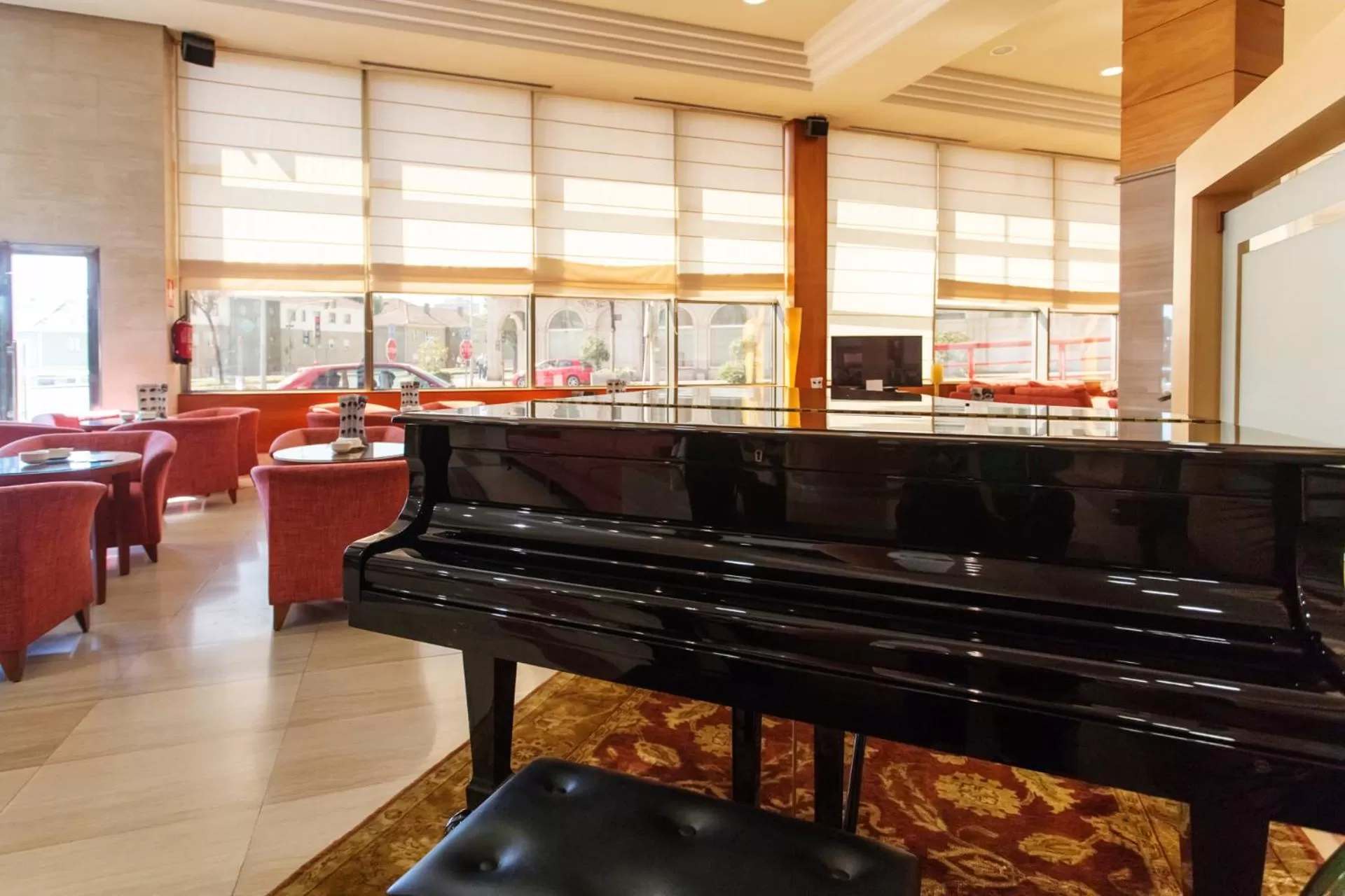 Lounge or bar in Gran Hotel de Ferrol