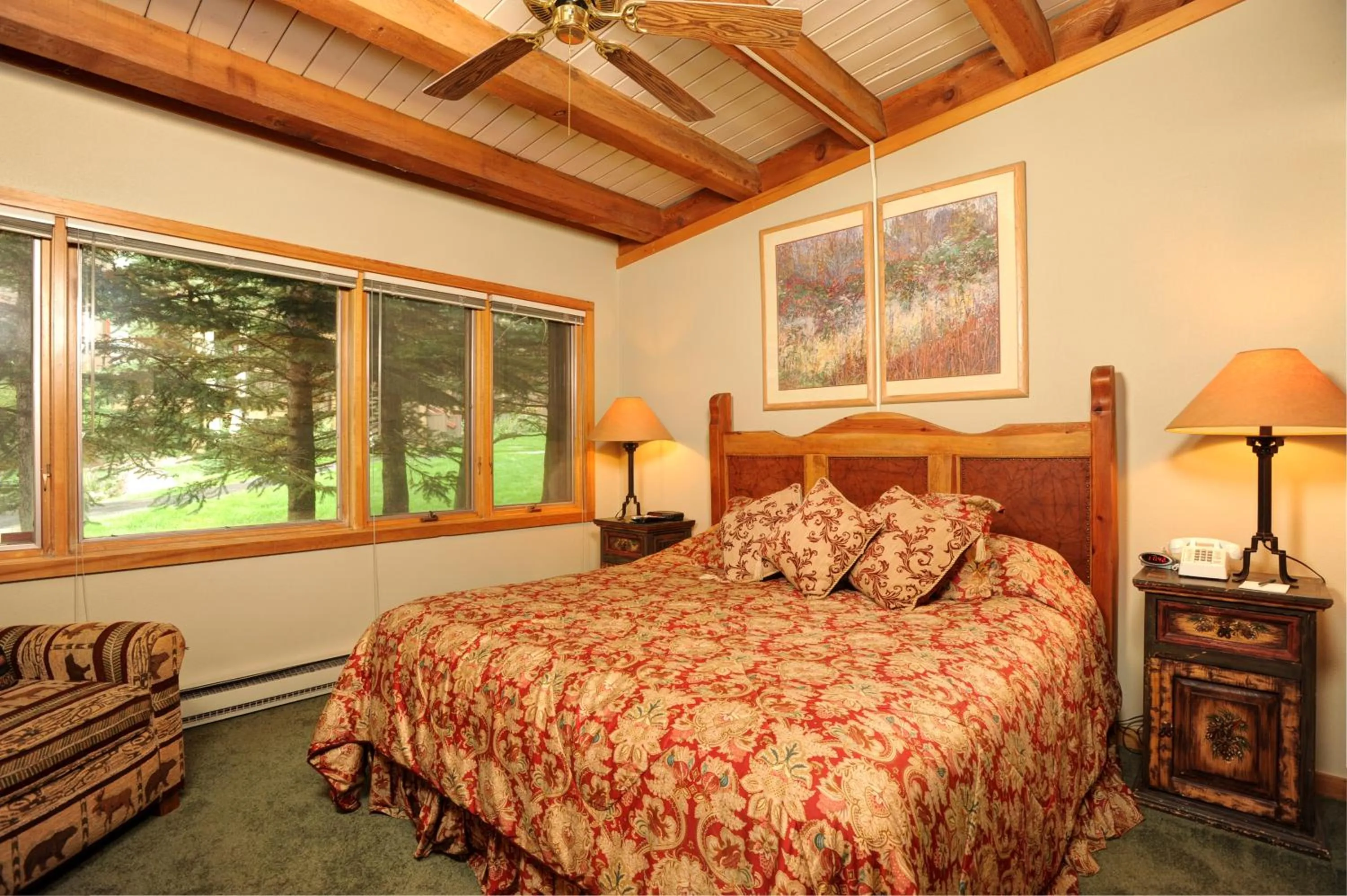 Bed in Evergreen Condominiums by Keystone Resort