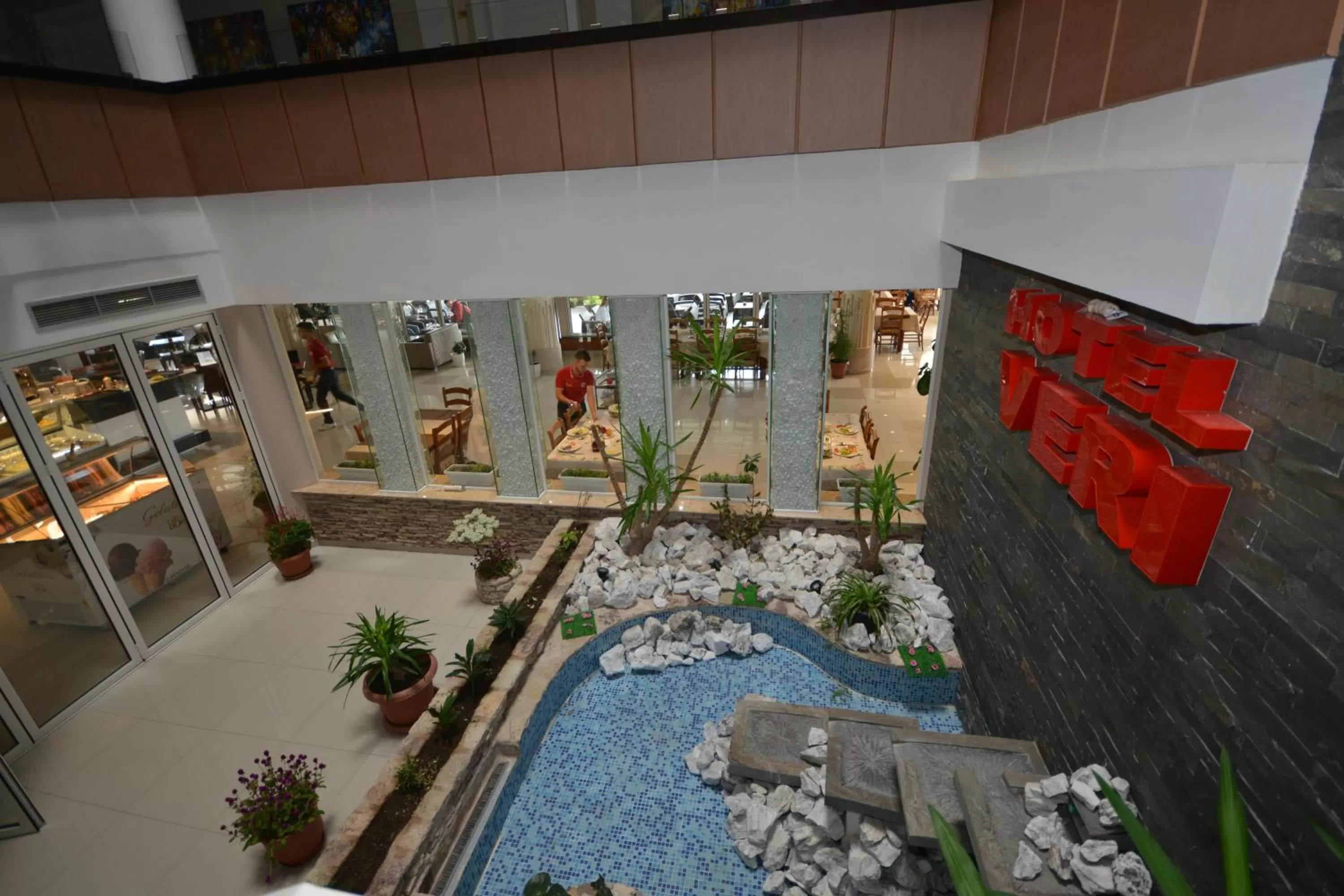 Pool View in Hotel Veri