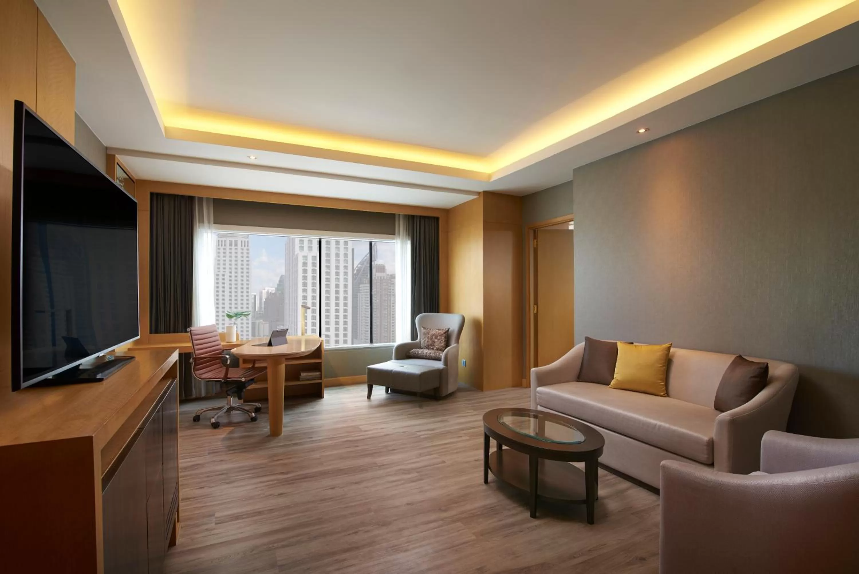 Living room in Amari Bangkok