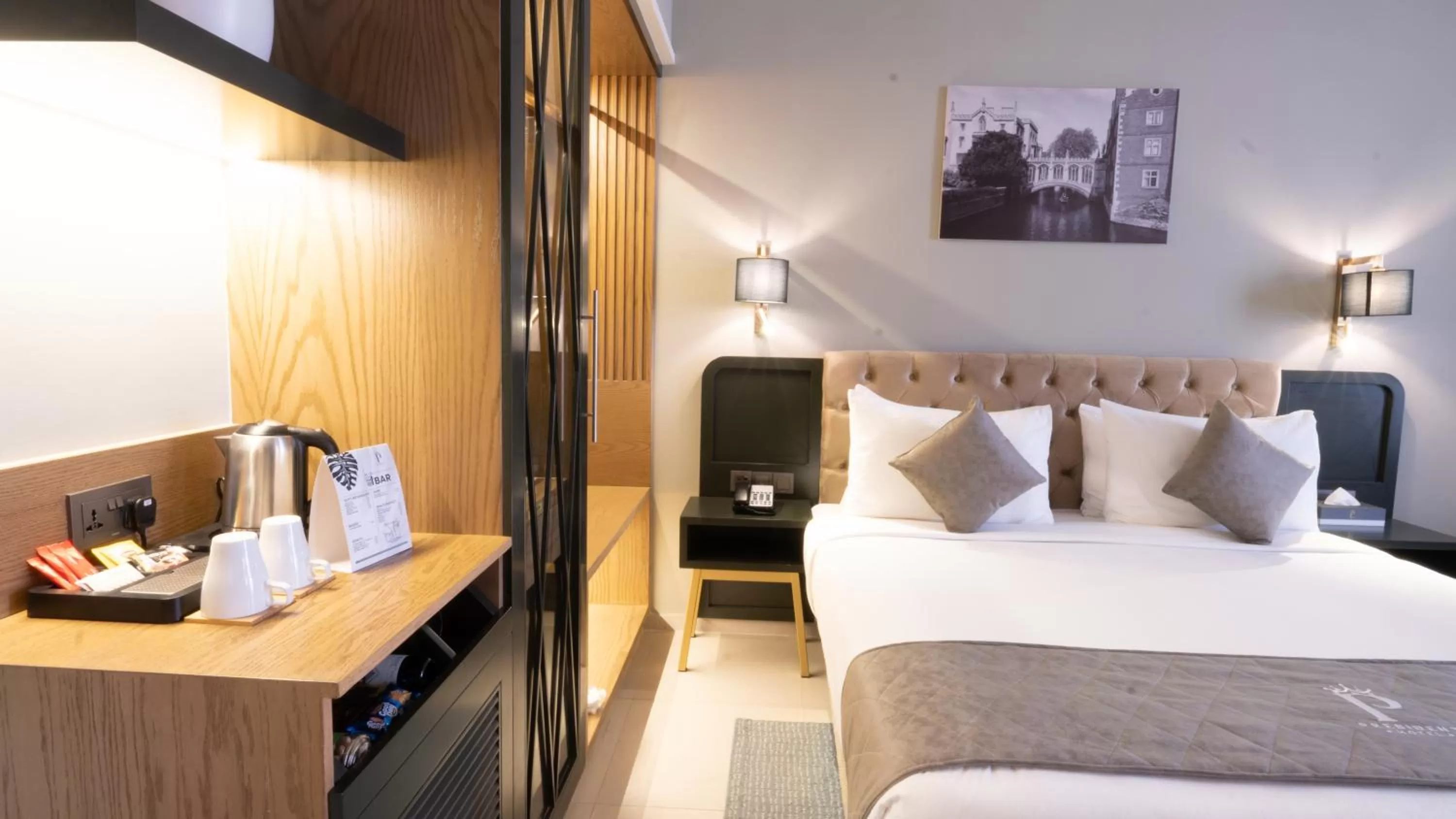 Bed in President Hotel