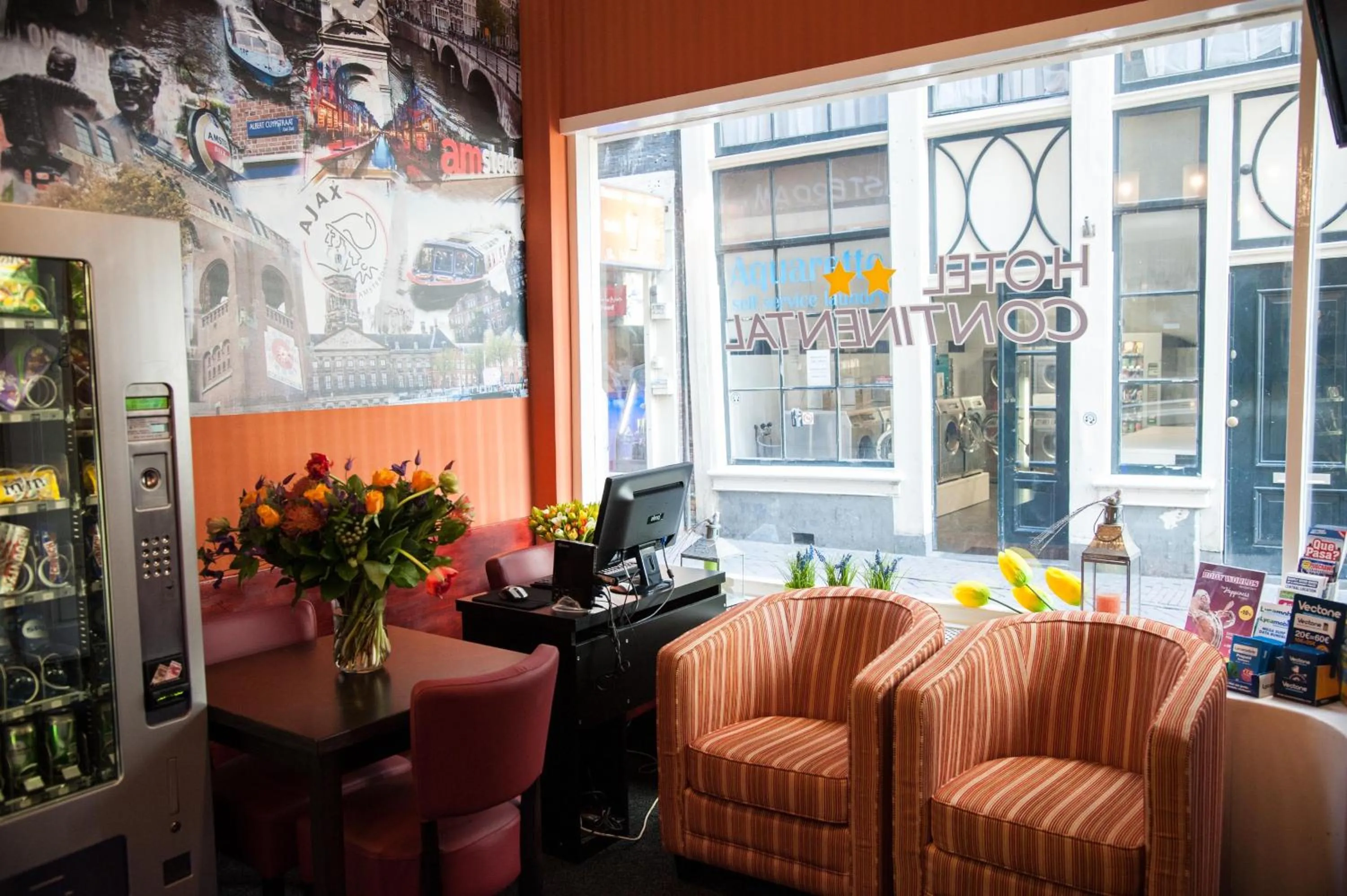 Lobby or reception in Hotel Continental Amsterdam