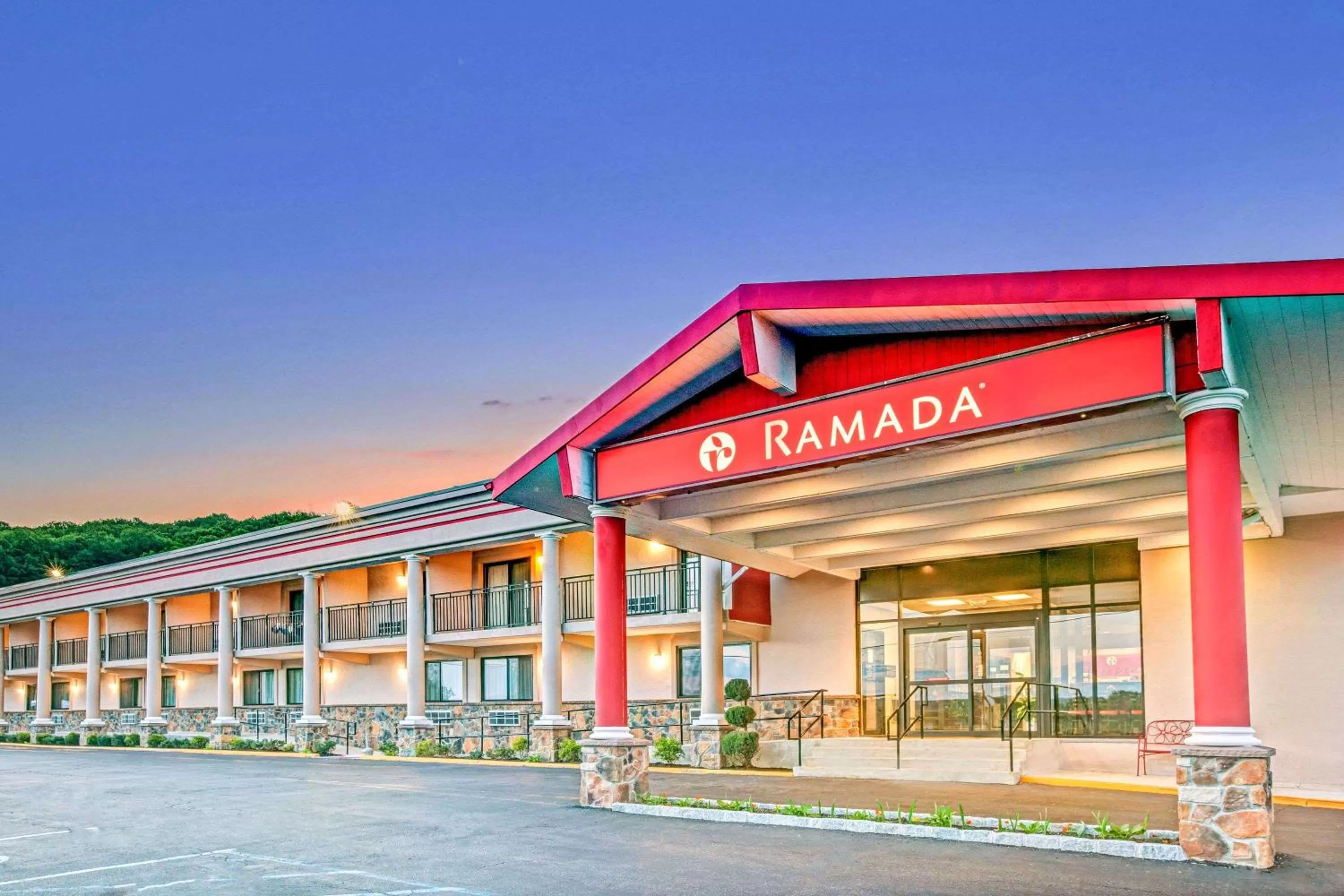 Property building in Ramada by Wyndham Rockaway