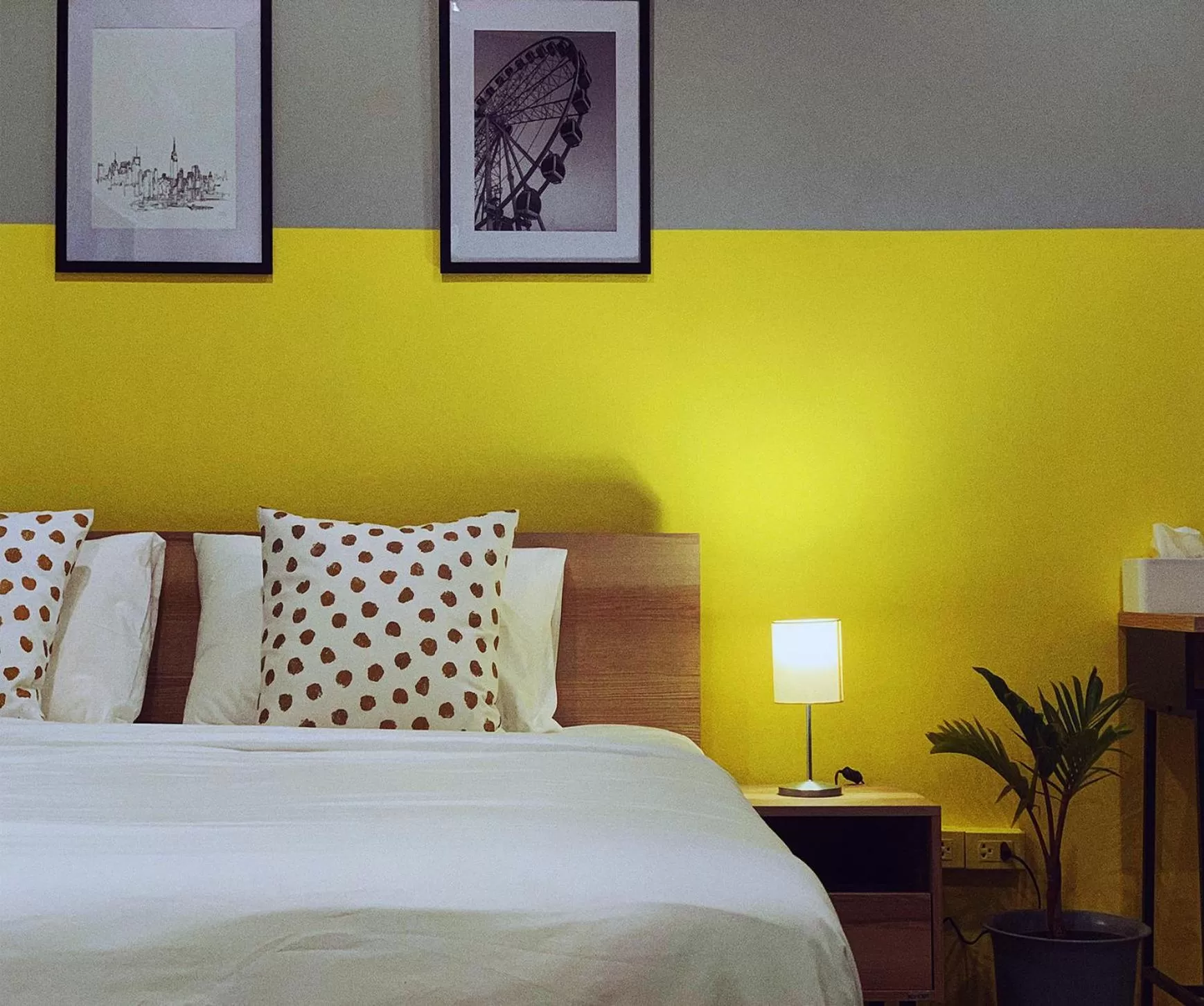 Bed in Into the town krabi